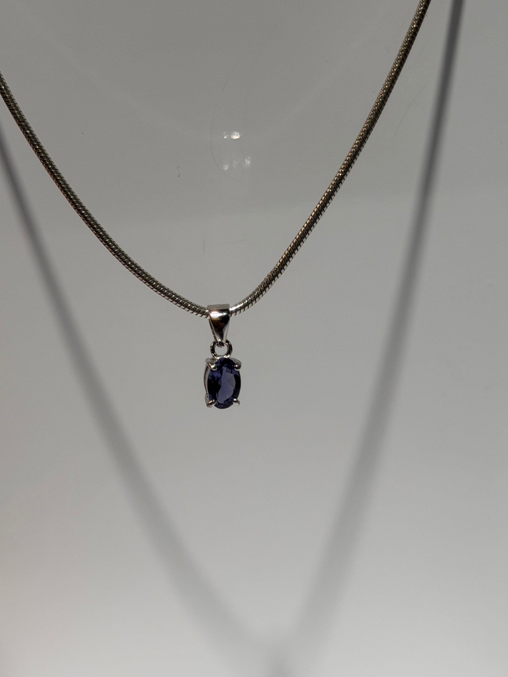 Iolith Anhänger | 925 Sterling Silber