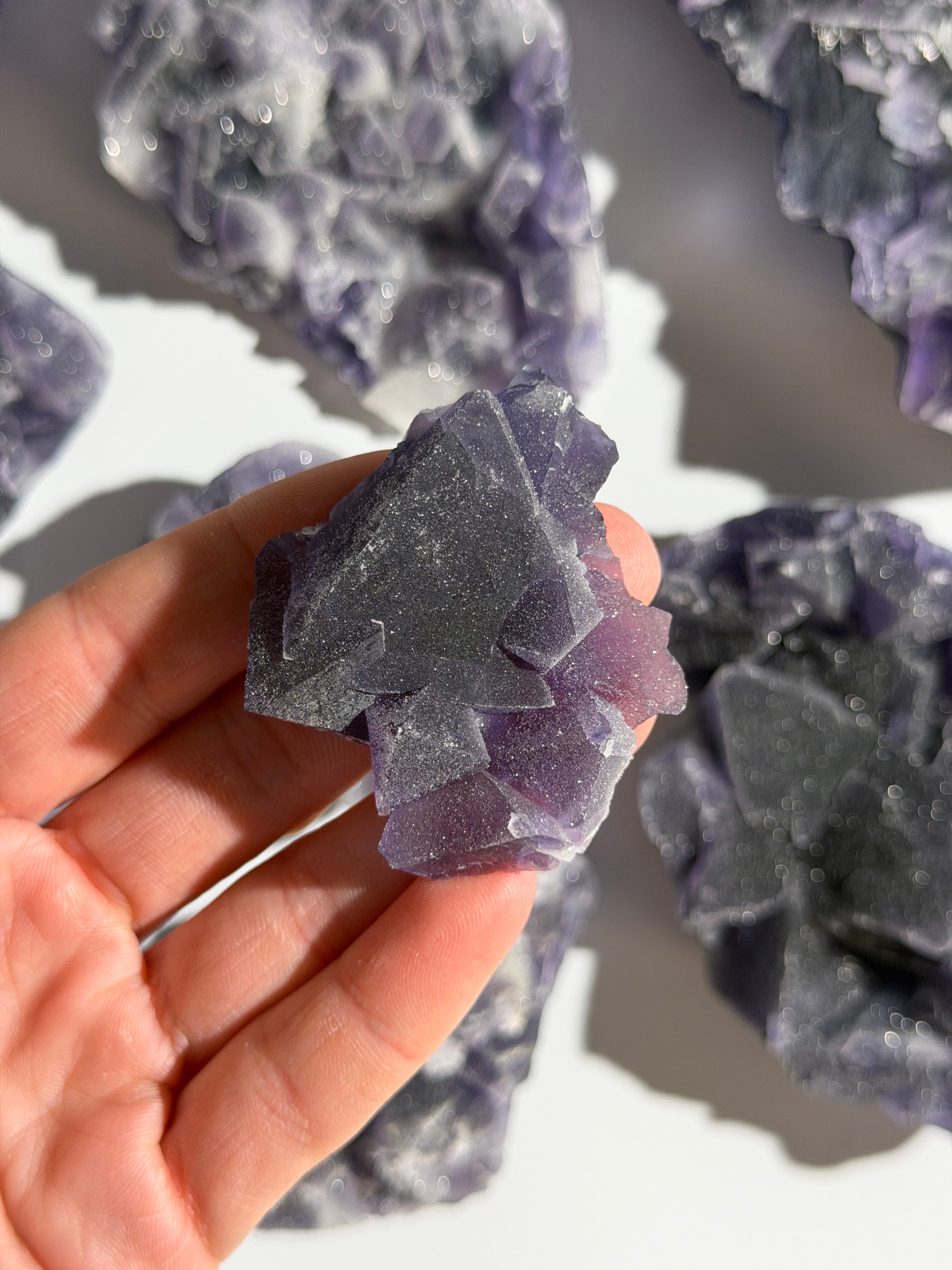 Lila Sugar Fluorit | Rare | High Quality