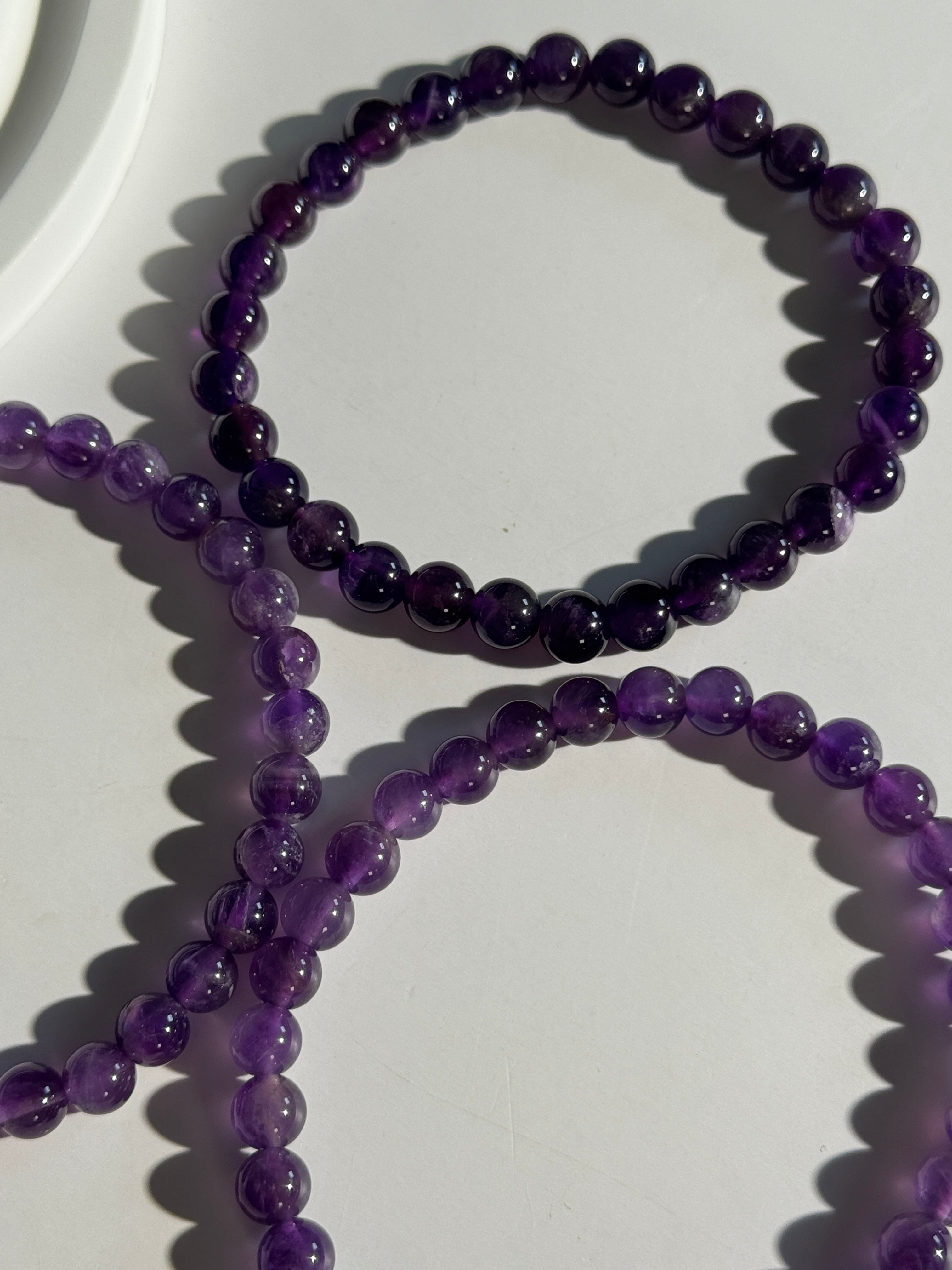 Amethyst Kugelarmband Medium