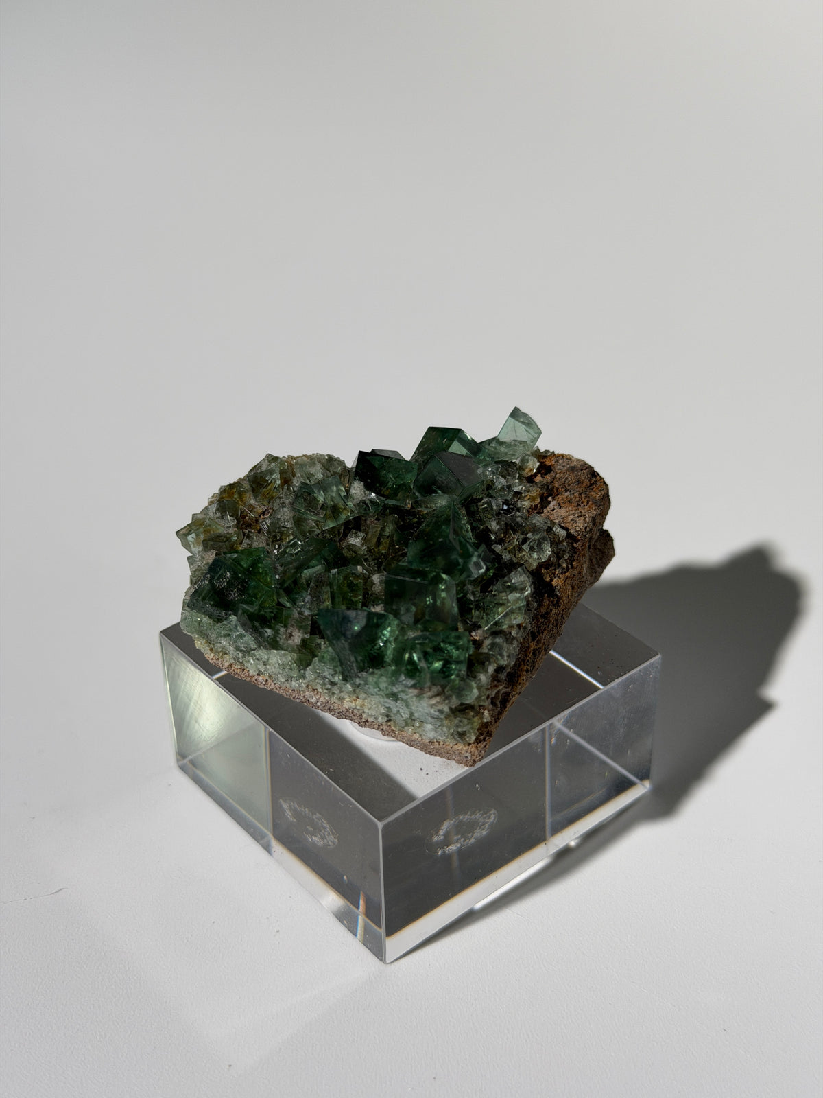 Farbwechsel Fluorit Cluster | Pyjama Pocket