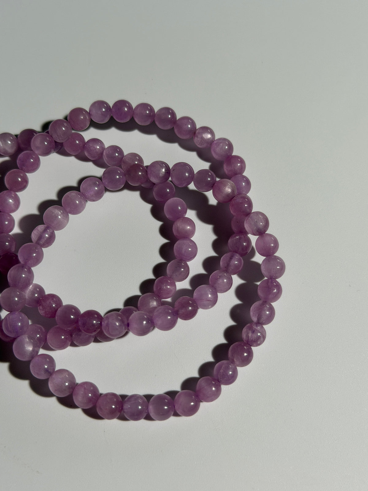 Kunzit Kugelarmband