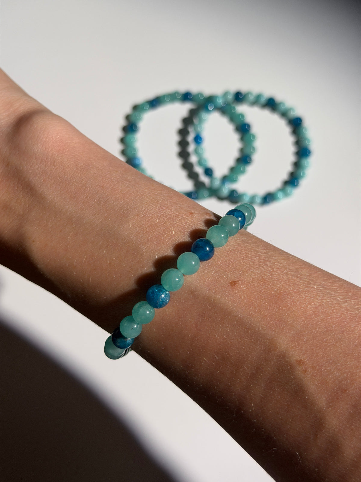 Ocean Armband | Apatit, Amazonit