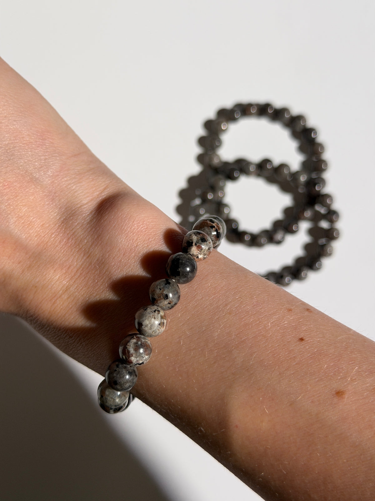 Feuerstein Armband | UV-Farbwechsel