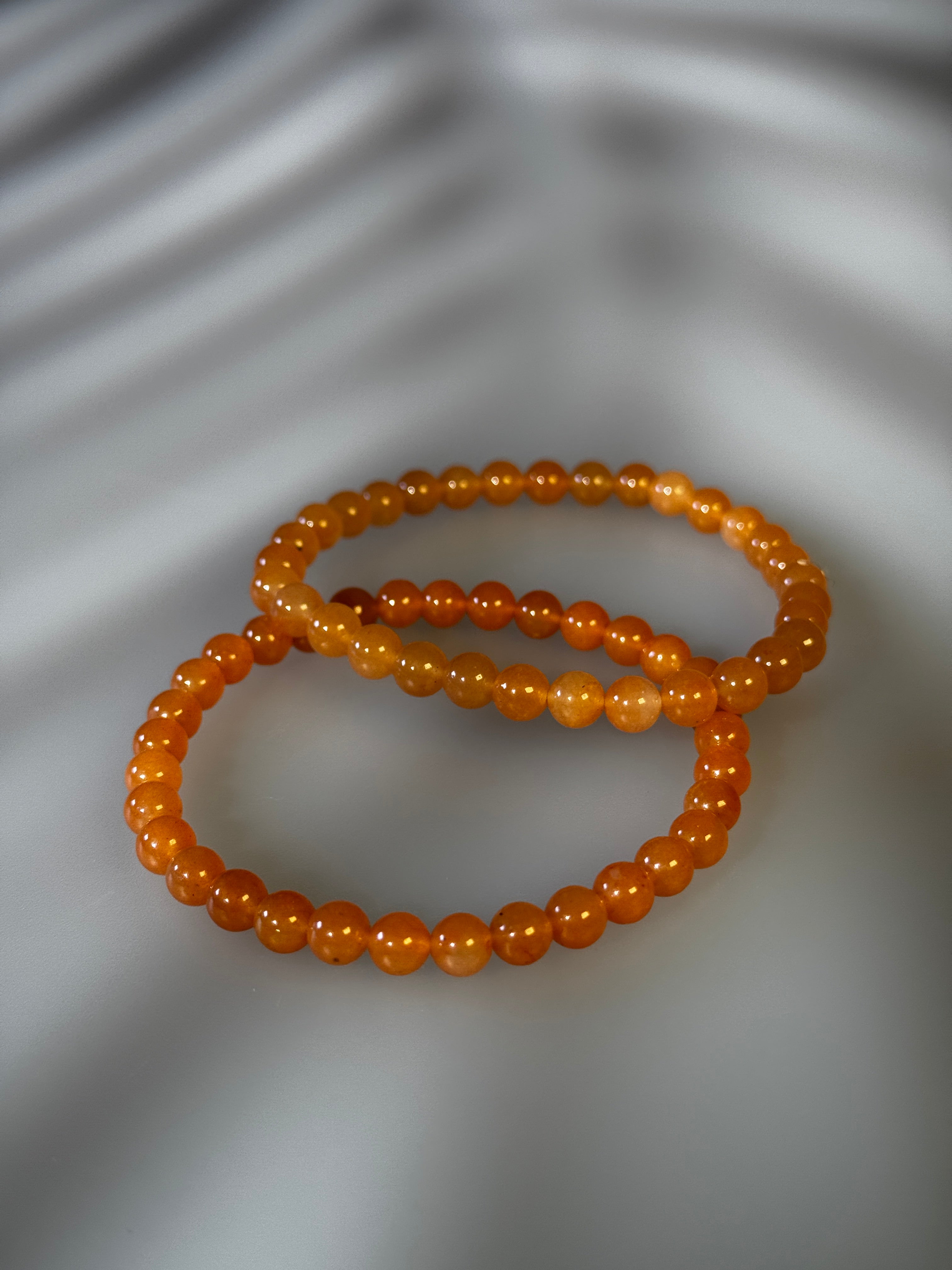 Aventurin Orange Kugelarmband