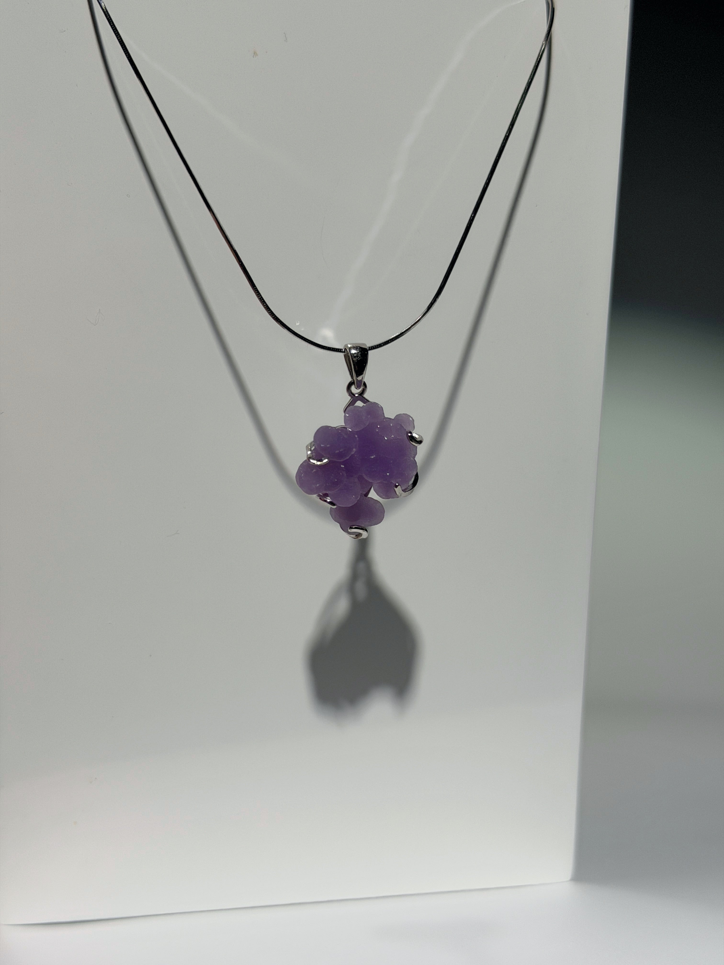 Sugar Traubenachat Anhänger | High Quality | 925 Sterling Silber