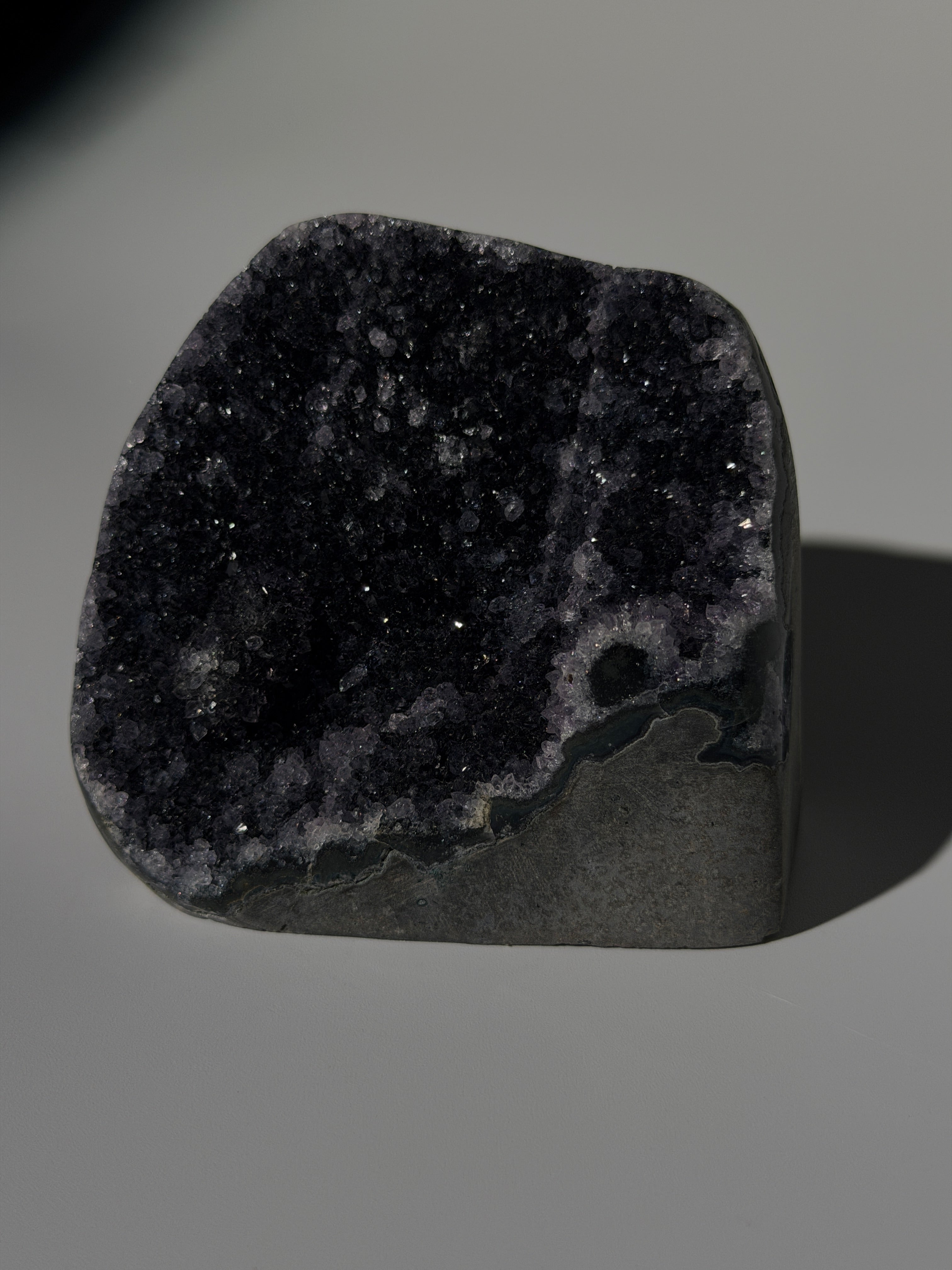 Schwarzer Amethyst Druse | M