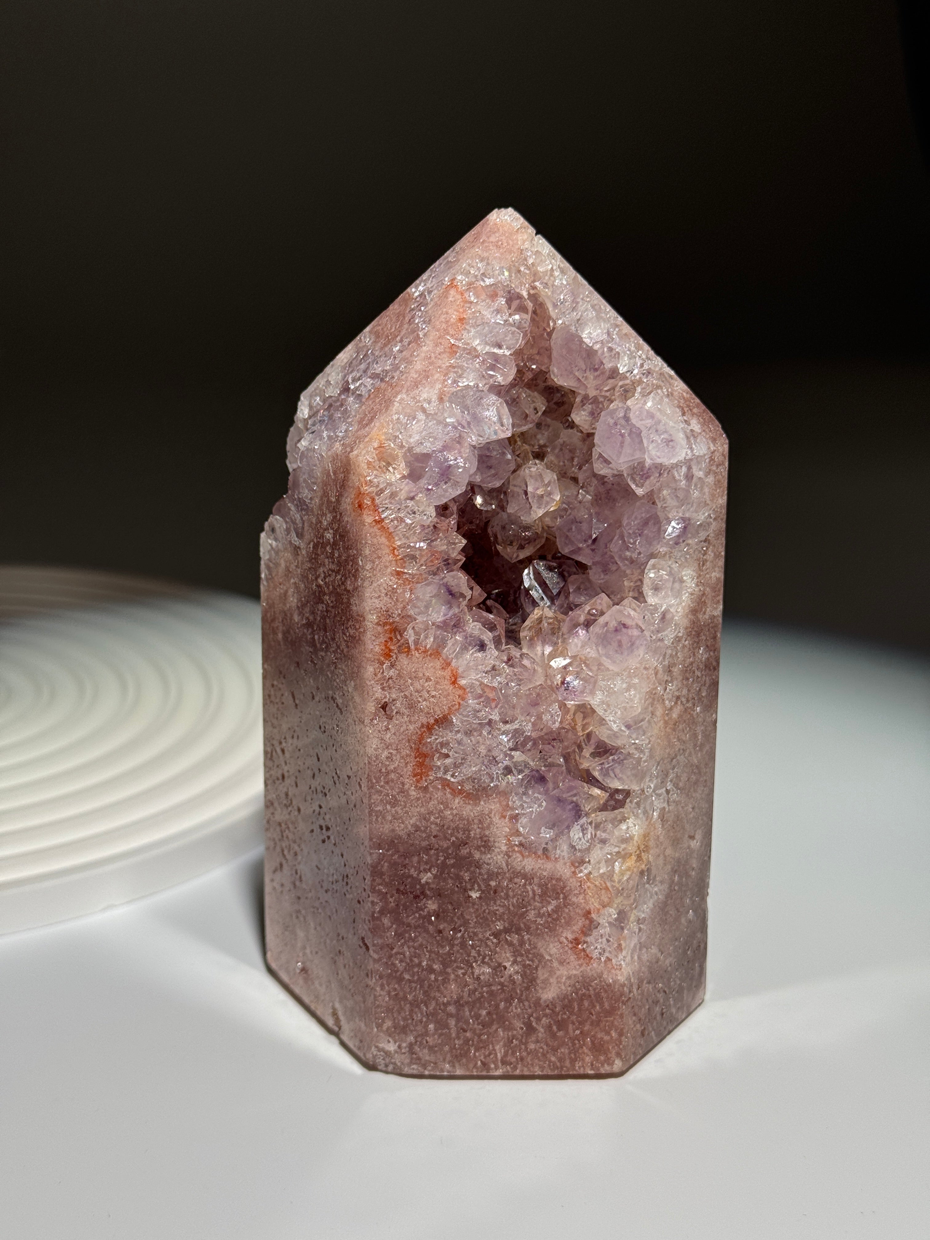 Pink Amethyst Turm L