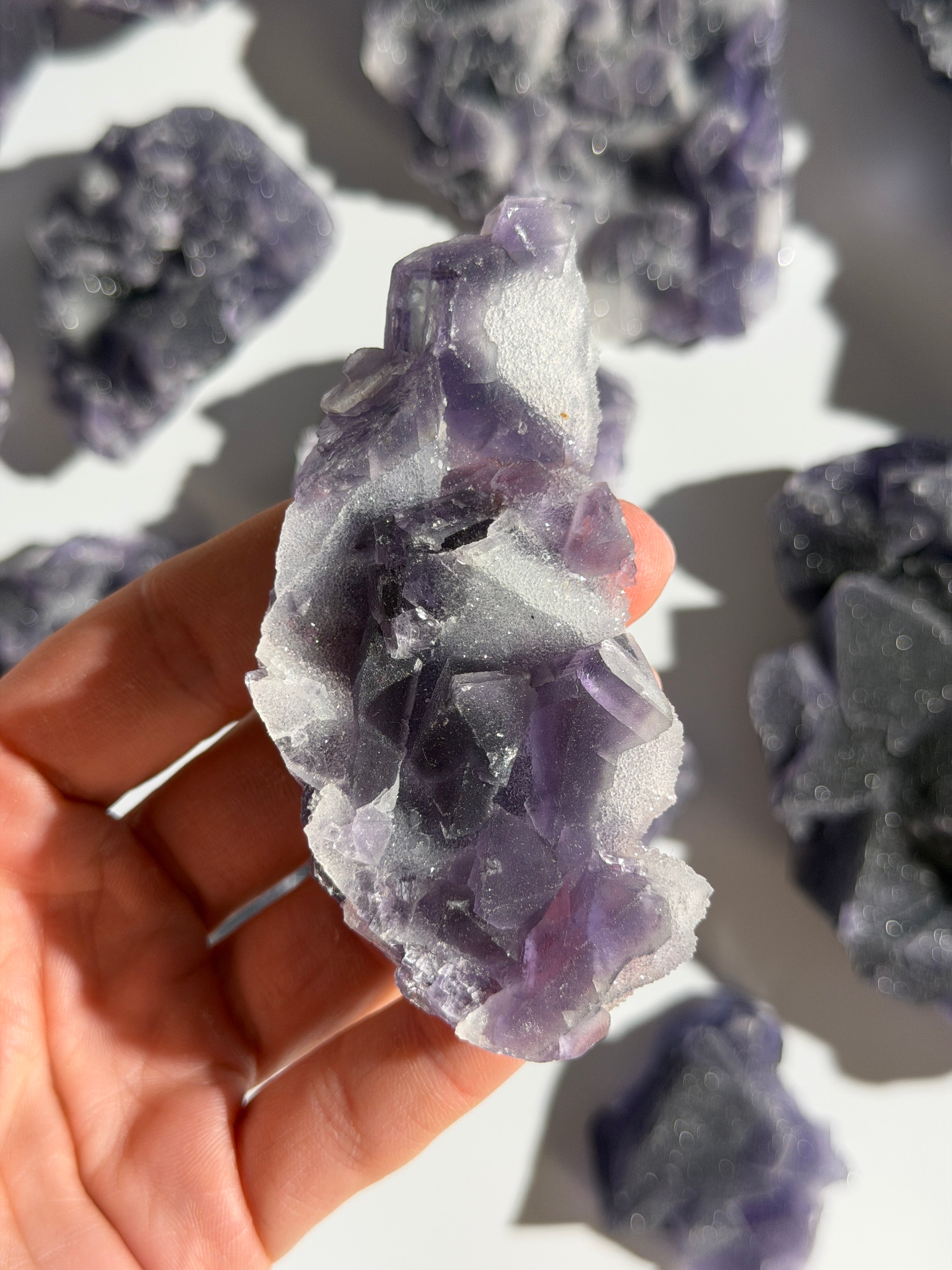 Lila Sugar Fluorit | Rare | High Quality