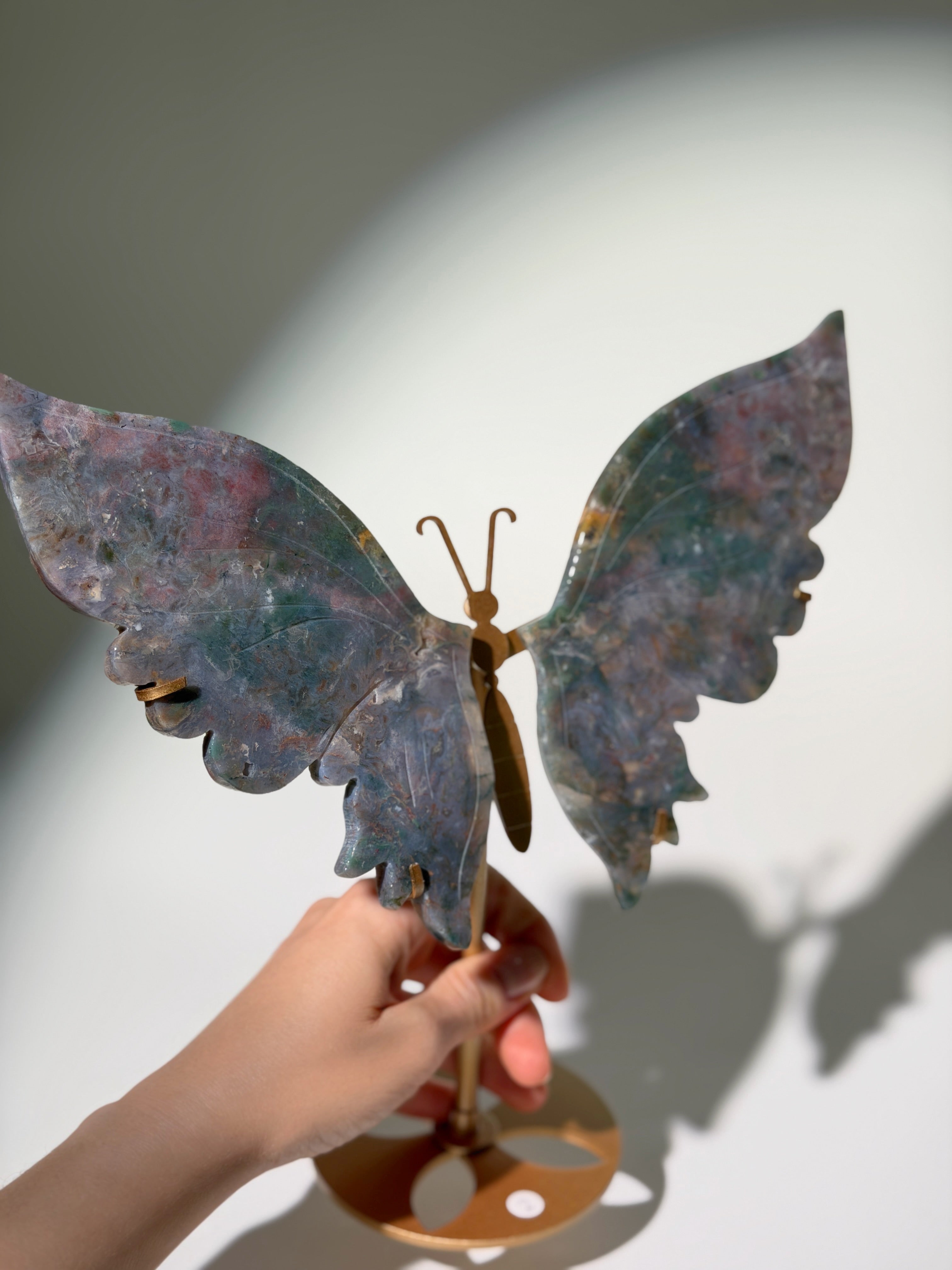 Pink Moosachat Schmetterling | Rare