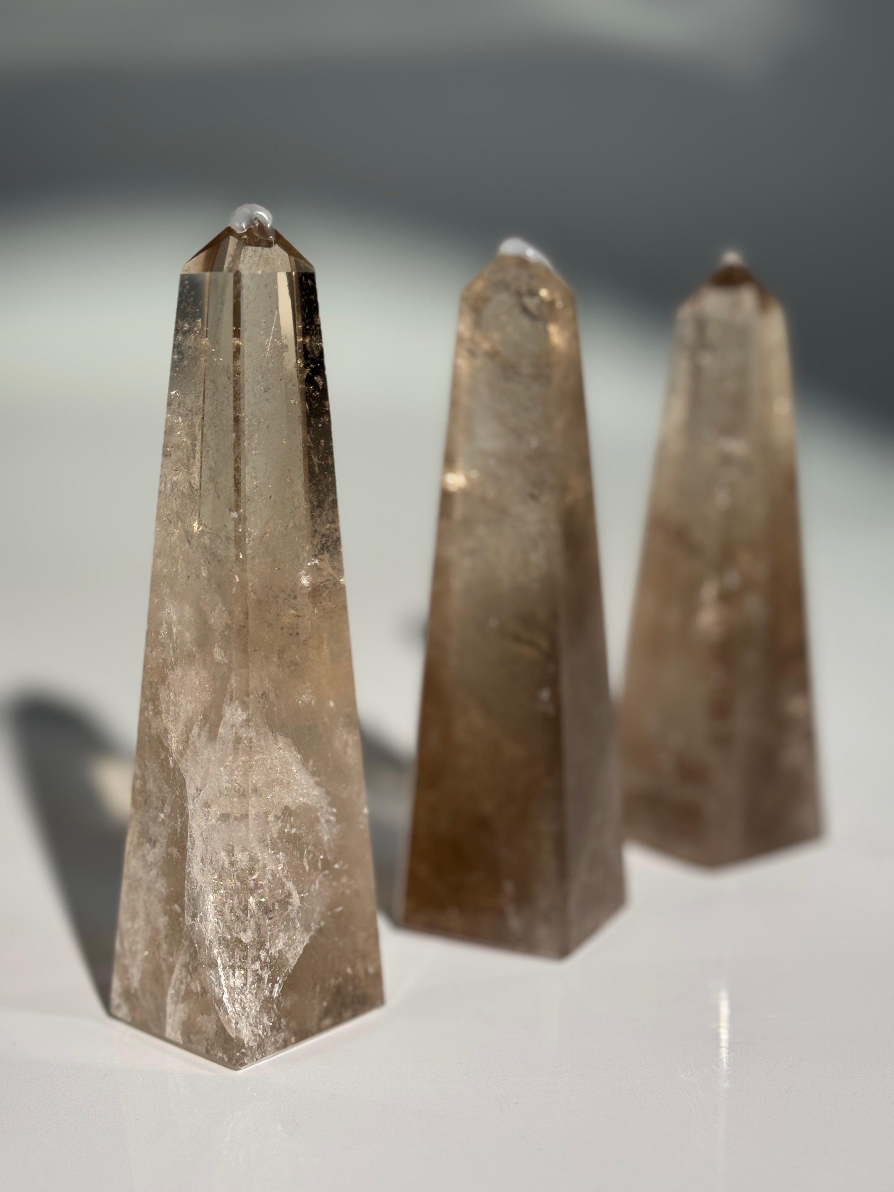 Rauchquarz Obelisk | High Quality