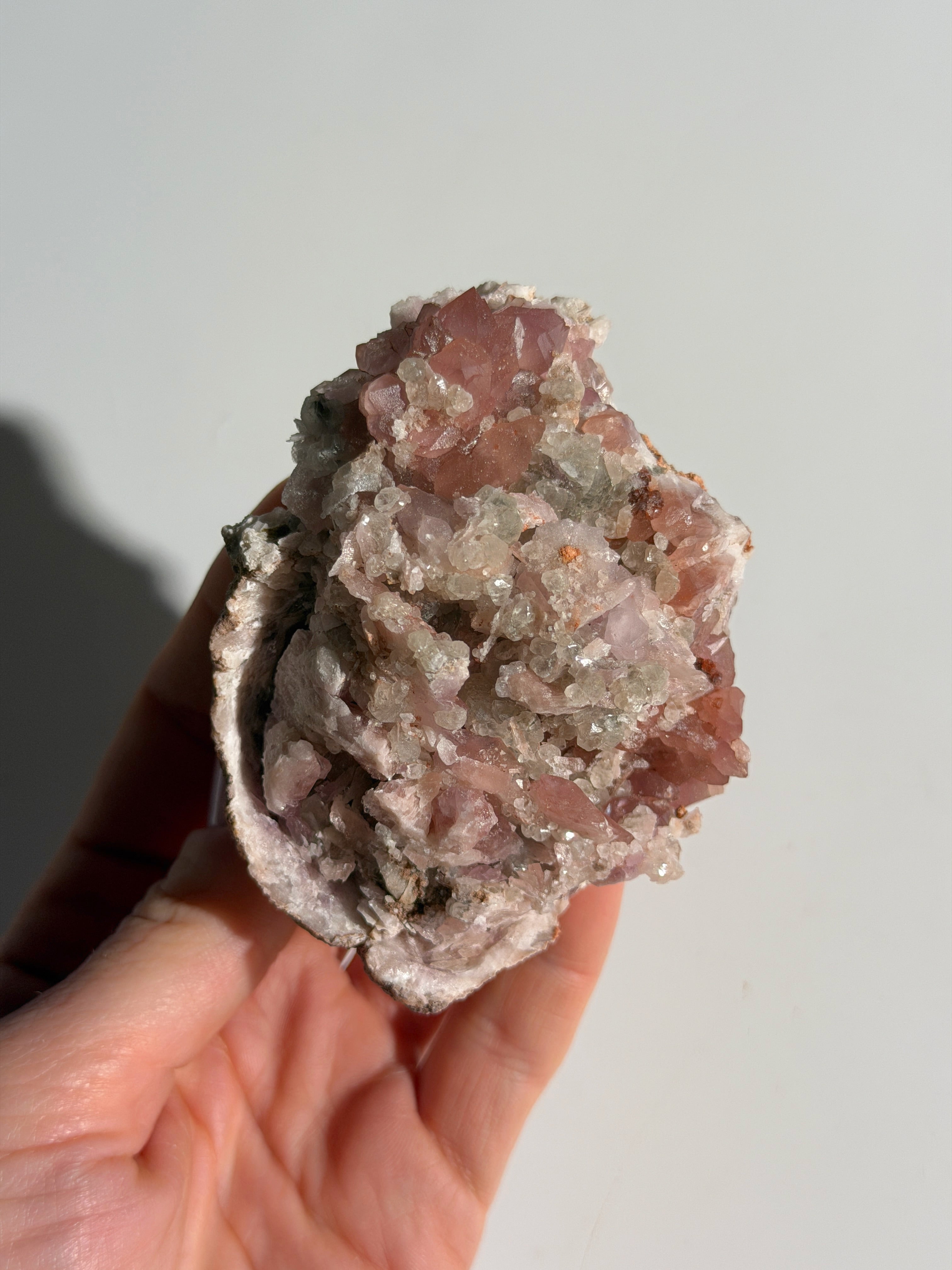 Pink Amethyst Geode