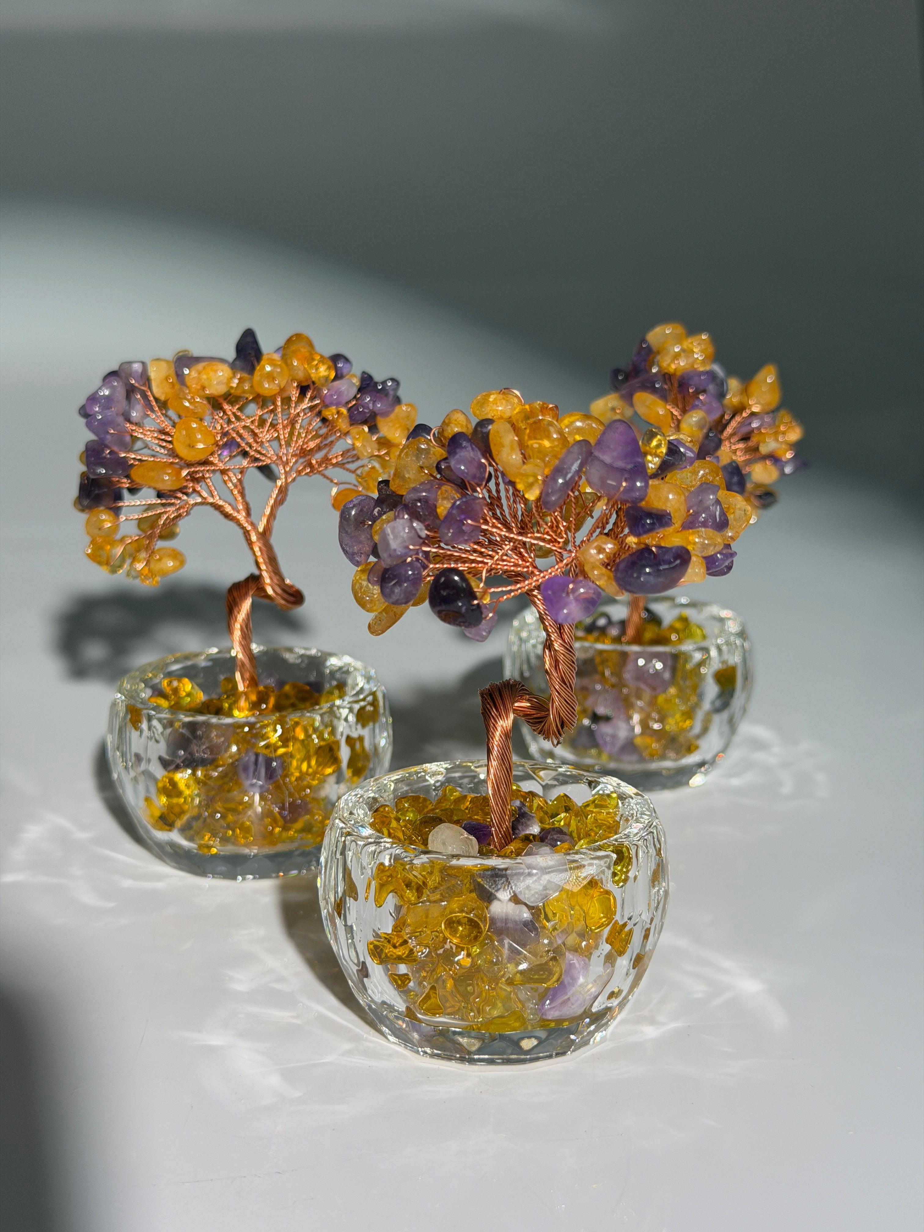 Amethyst & Citrin Baum
