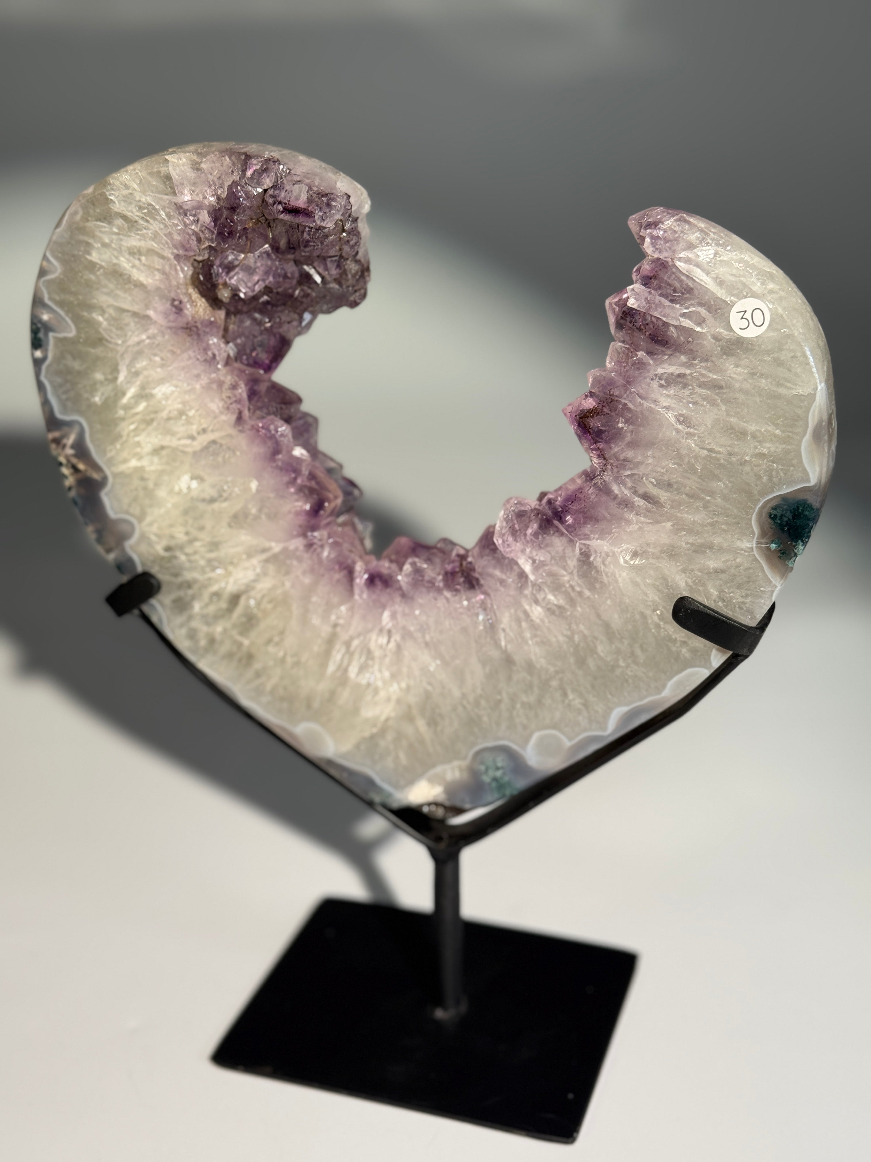 Amethyst Herz XL | nr.30