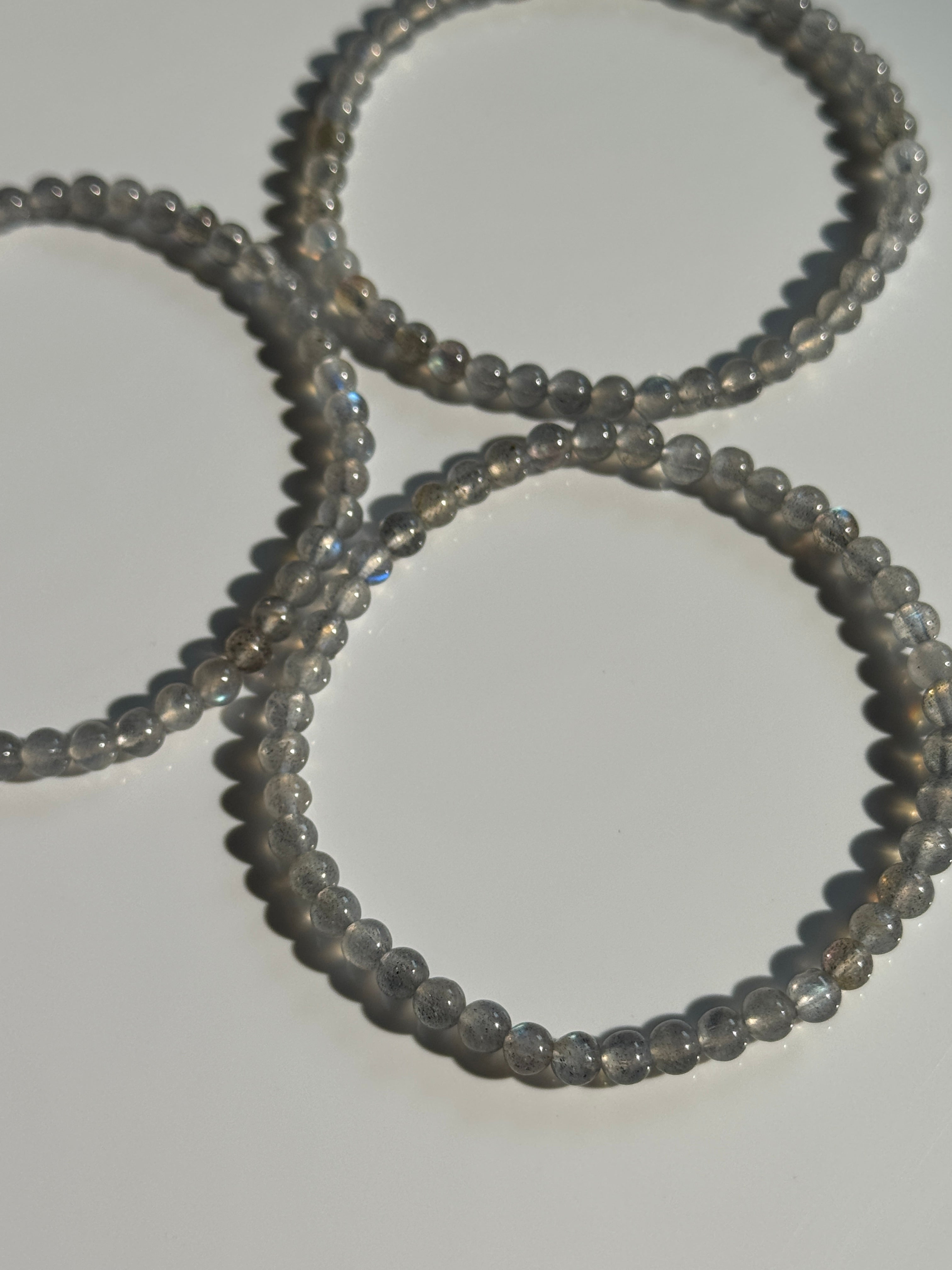 Labradorit Kugelarmband Slim