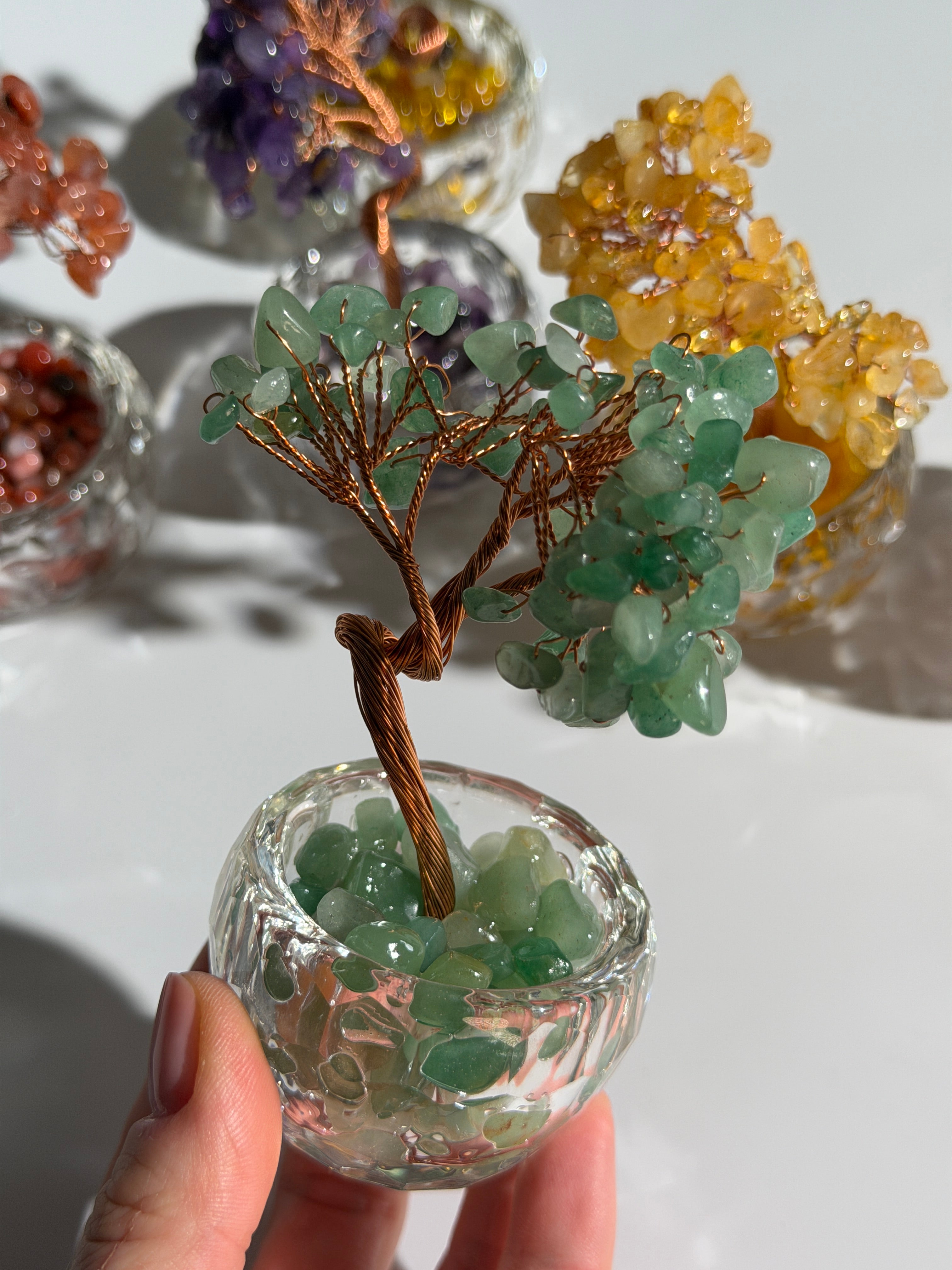 Edelstein Baum | Verschiedene Sorten