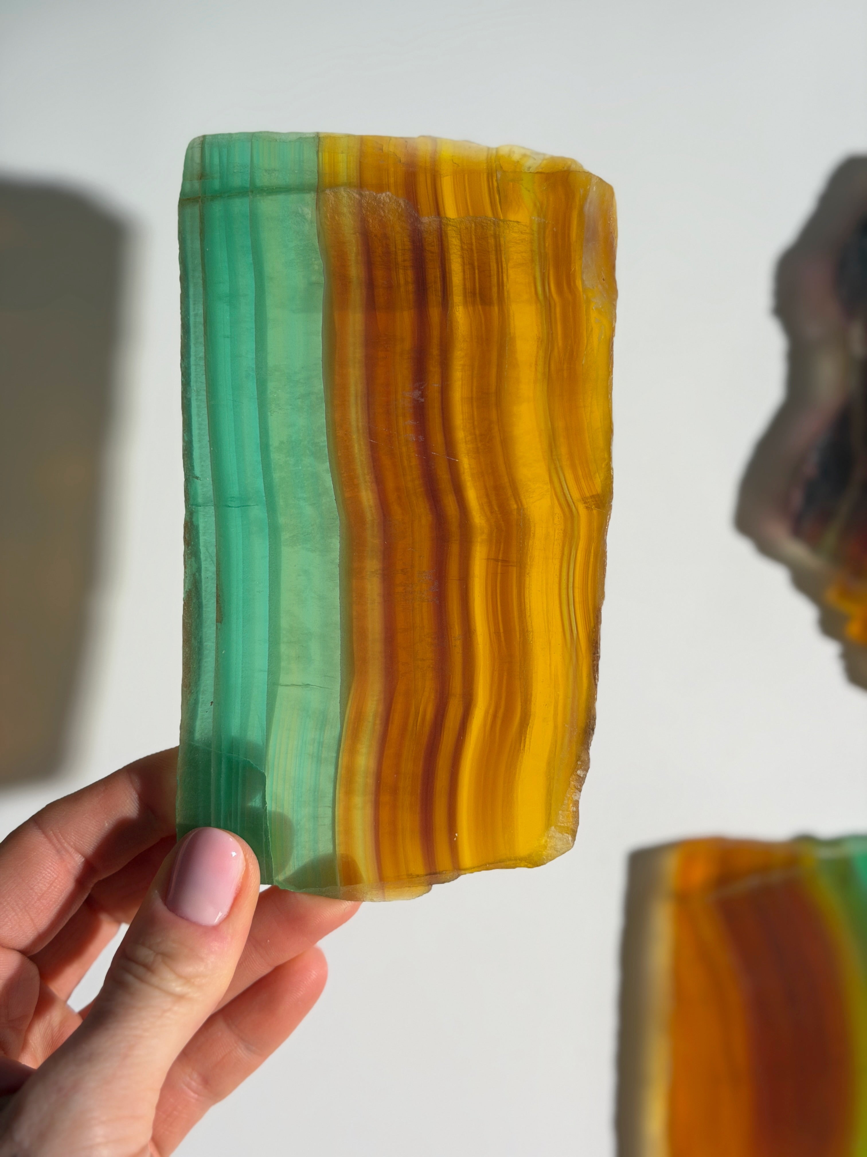 Mango Fluorit Slab 🥭 | High Quality