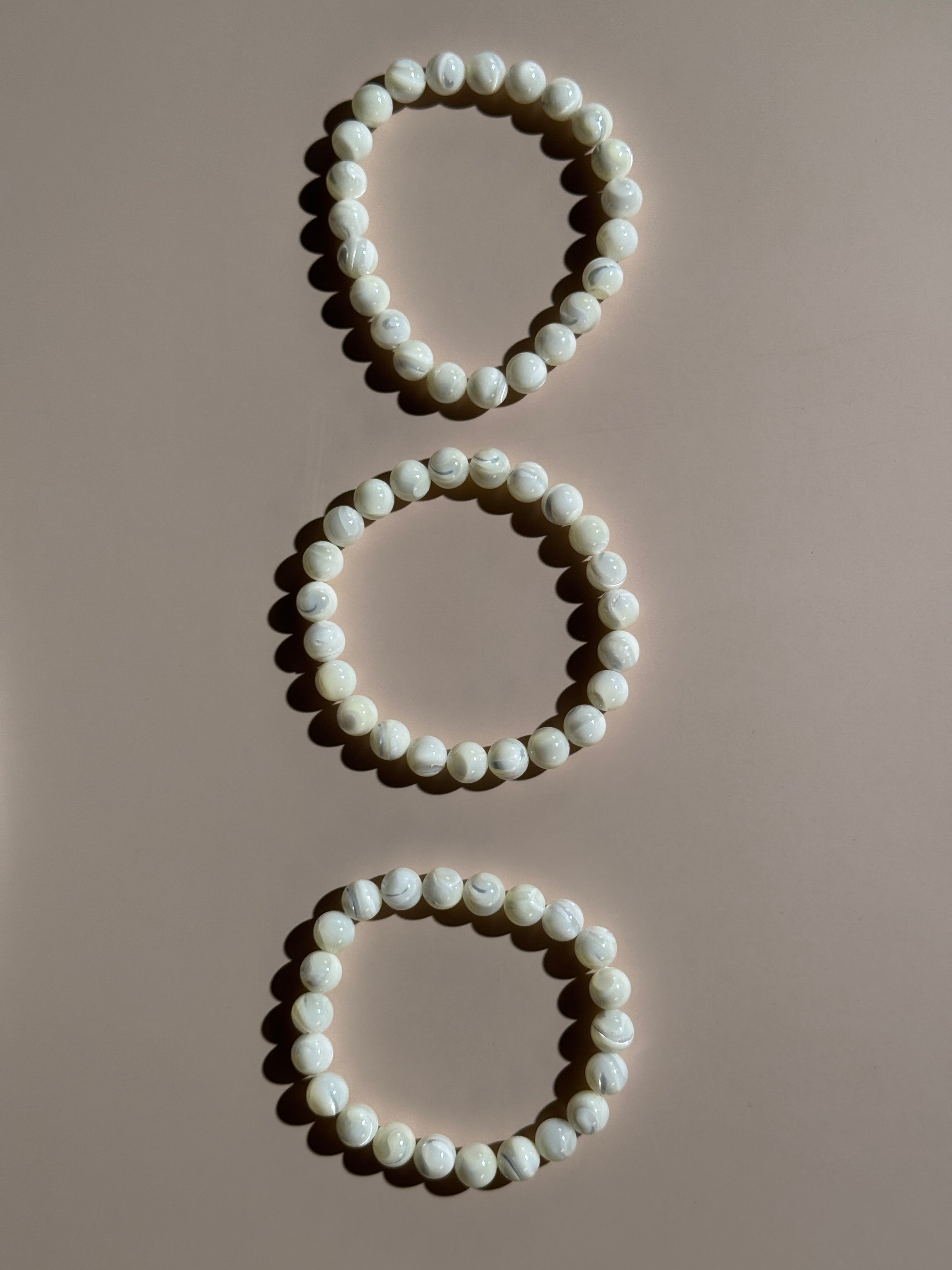 Perlmutt Kugelarmband