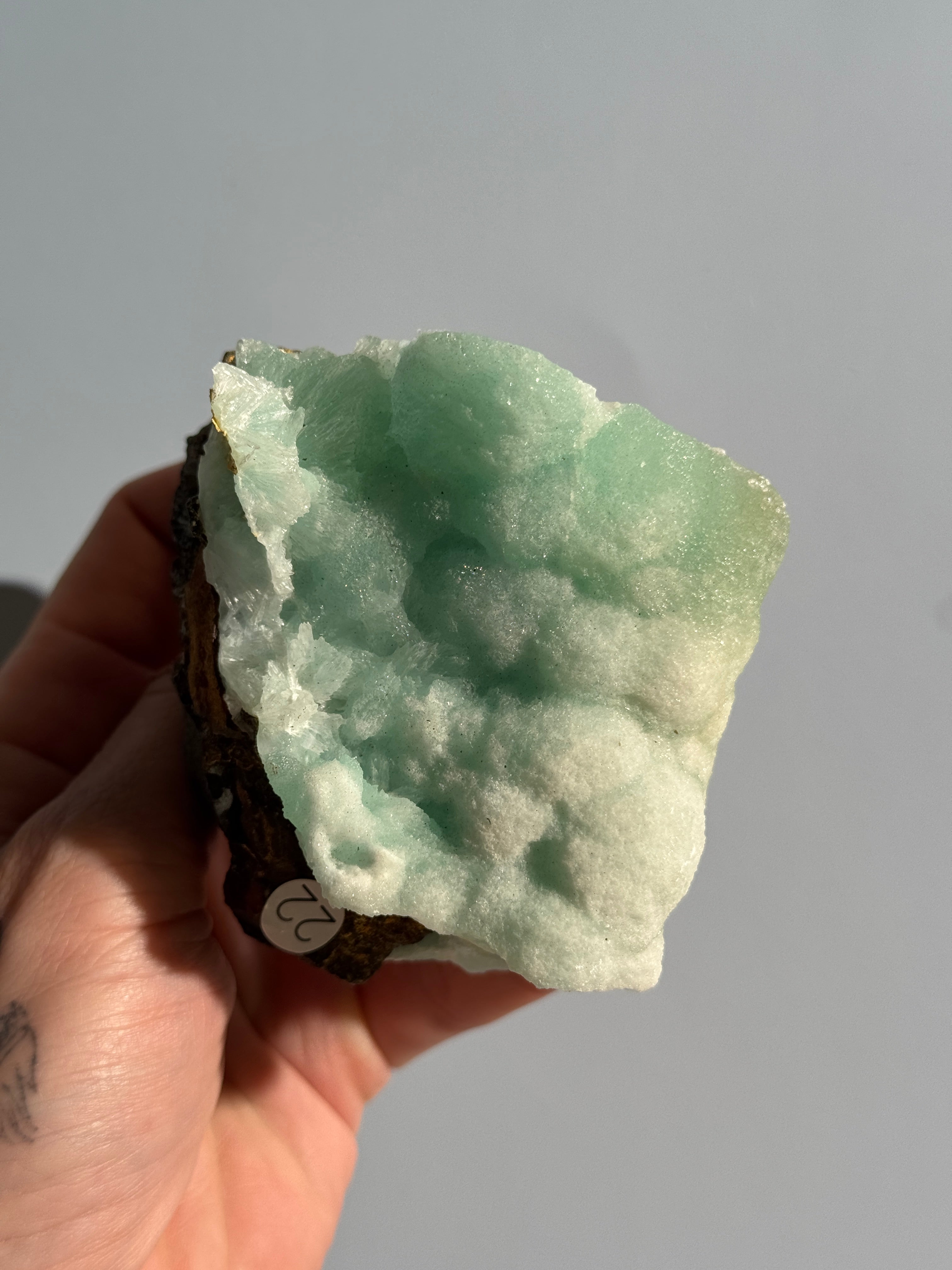 Hemimorphit Cluster