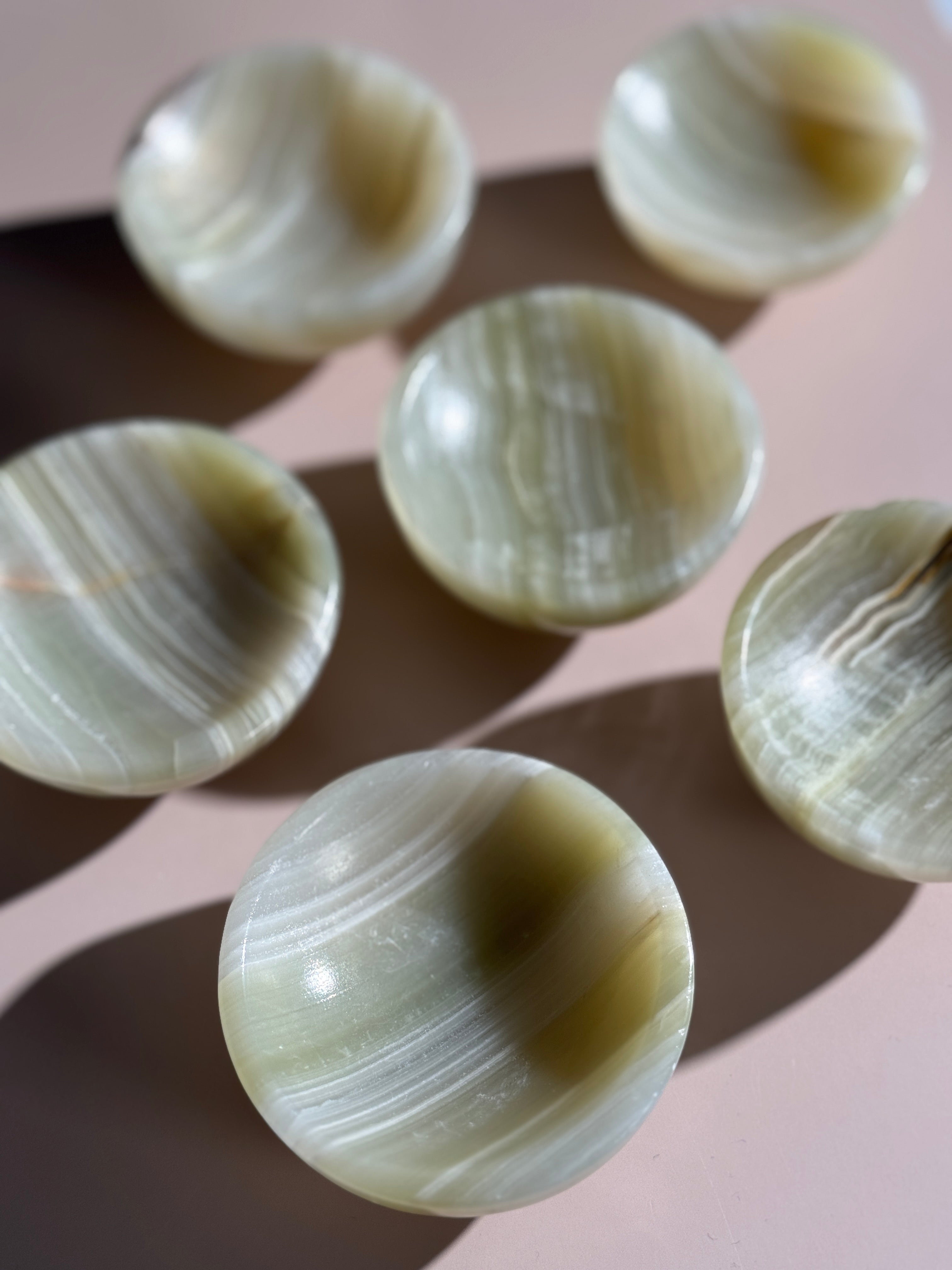 Grüner Onyx Schälchen