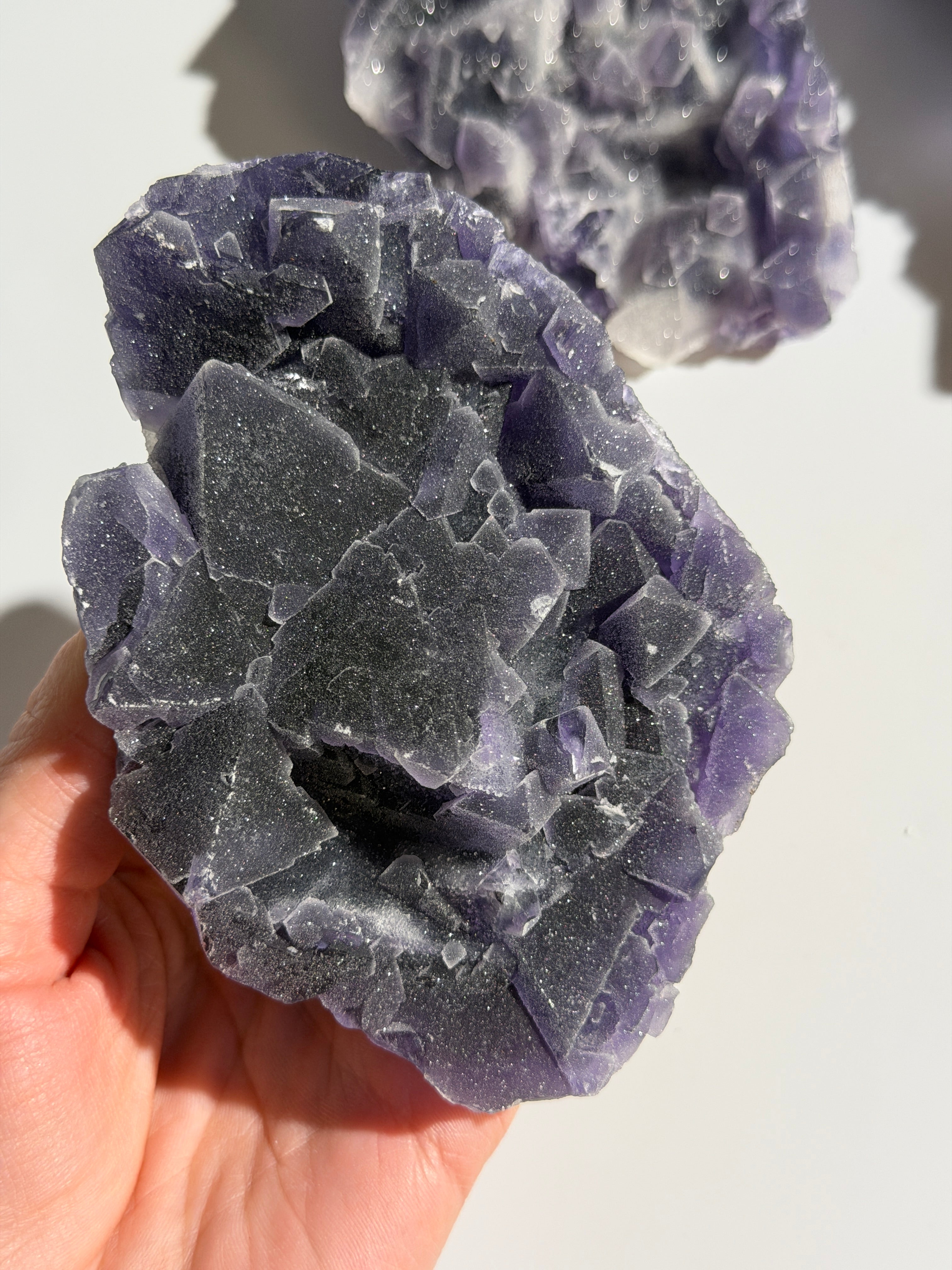 Lila Sugar Fluorit | Rare | High Quality