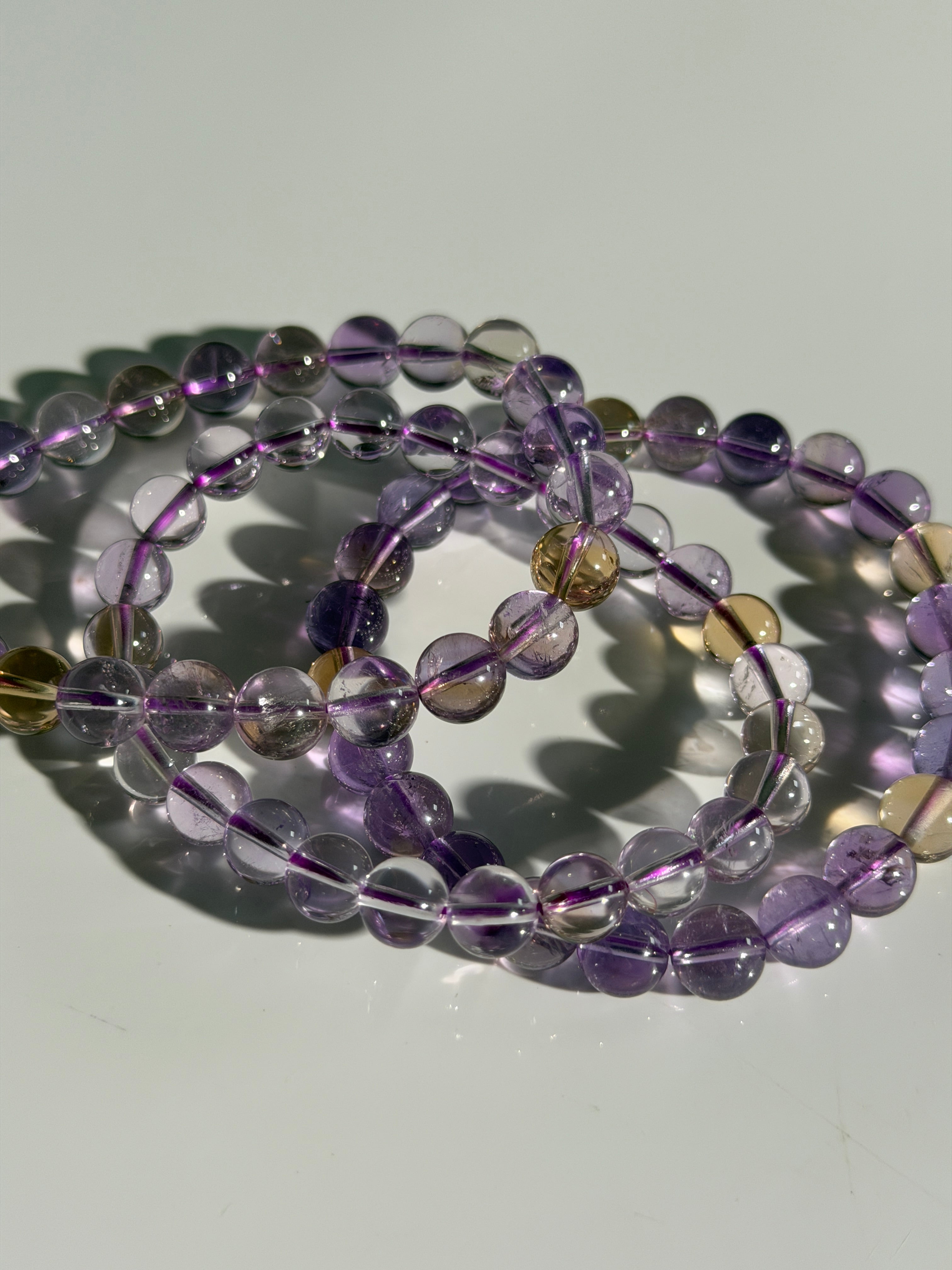 Ametrin Kugelarmband