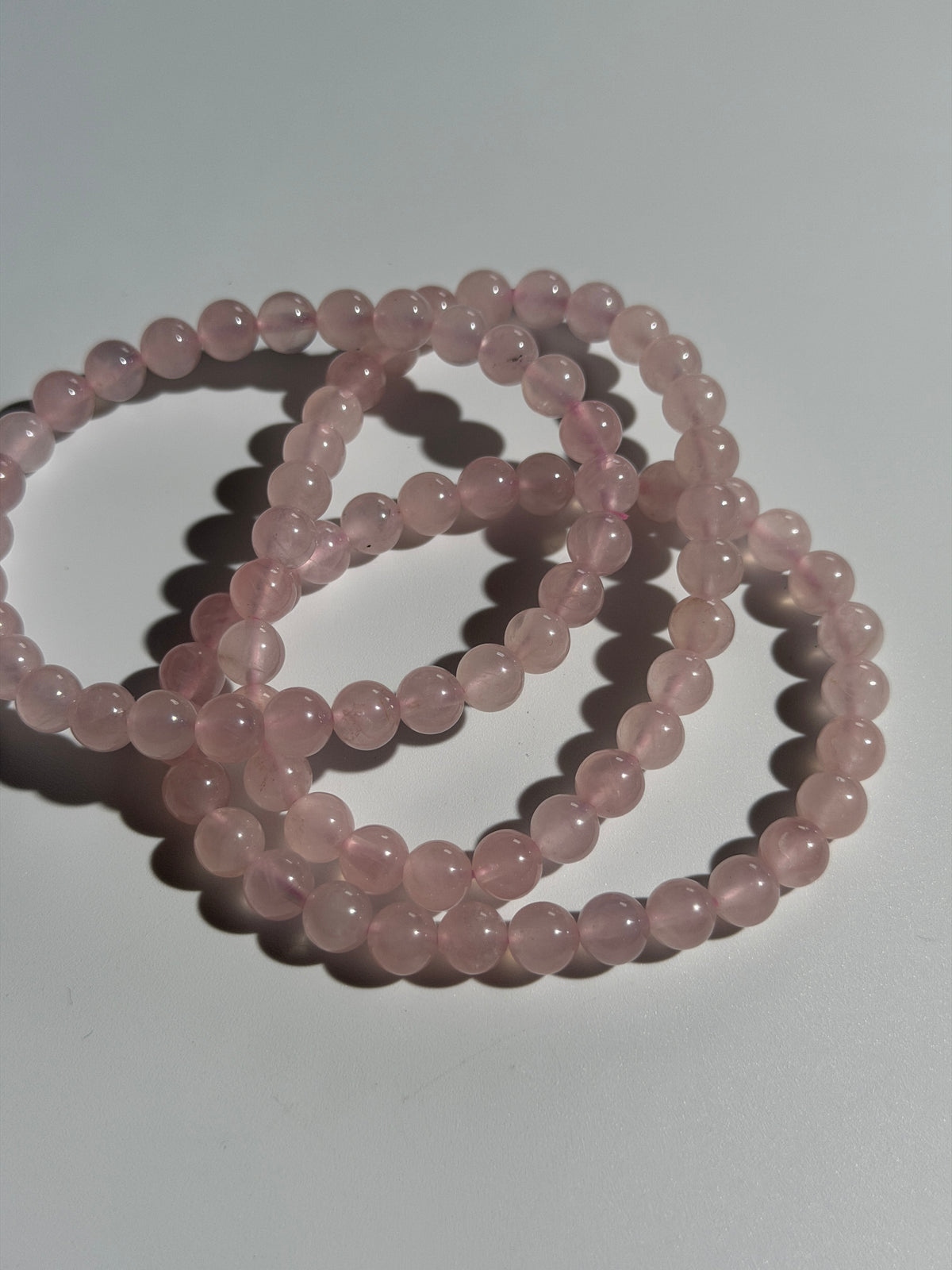 Rosenquarz Armband