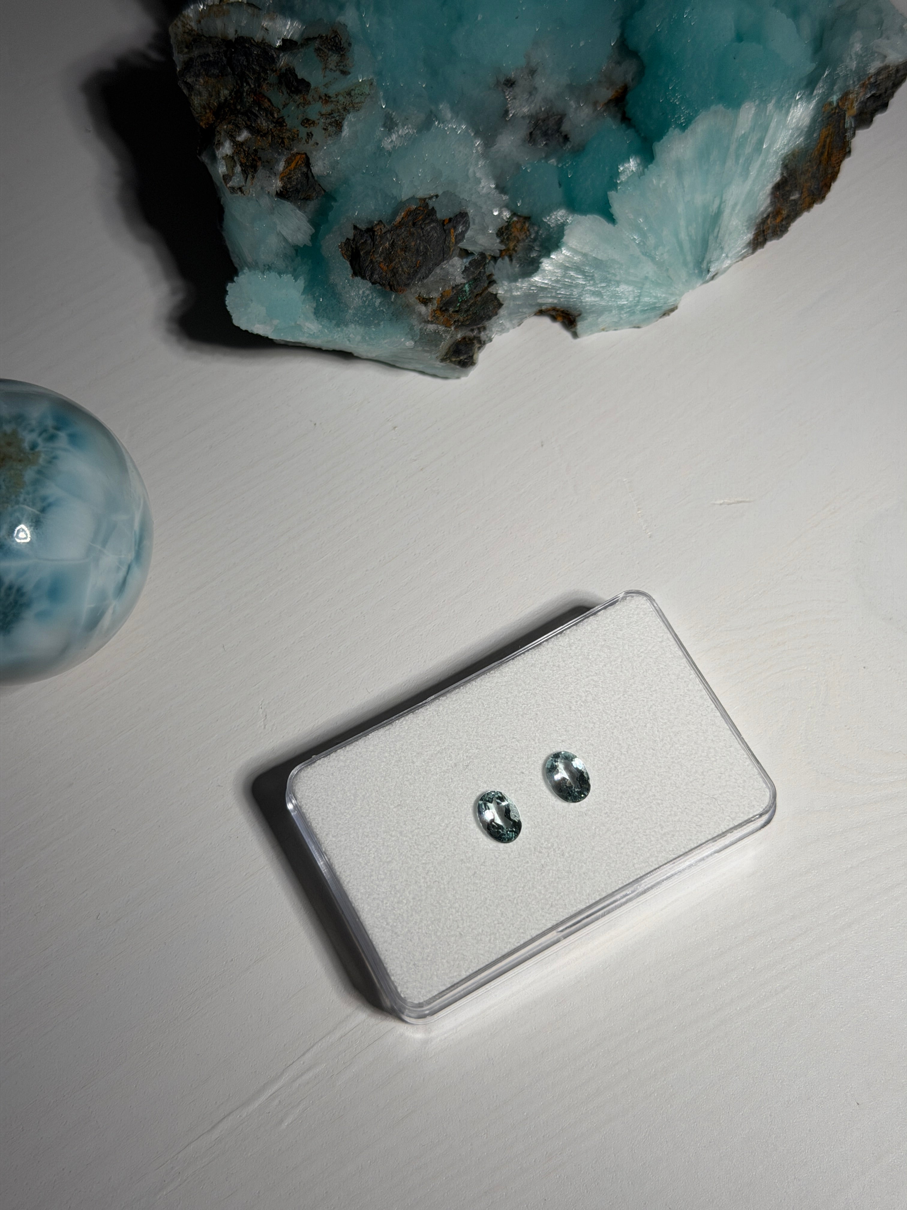Aquamarin Paar | 1,48ct