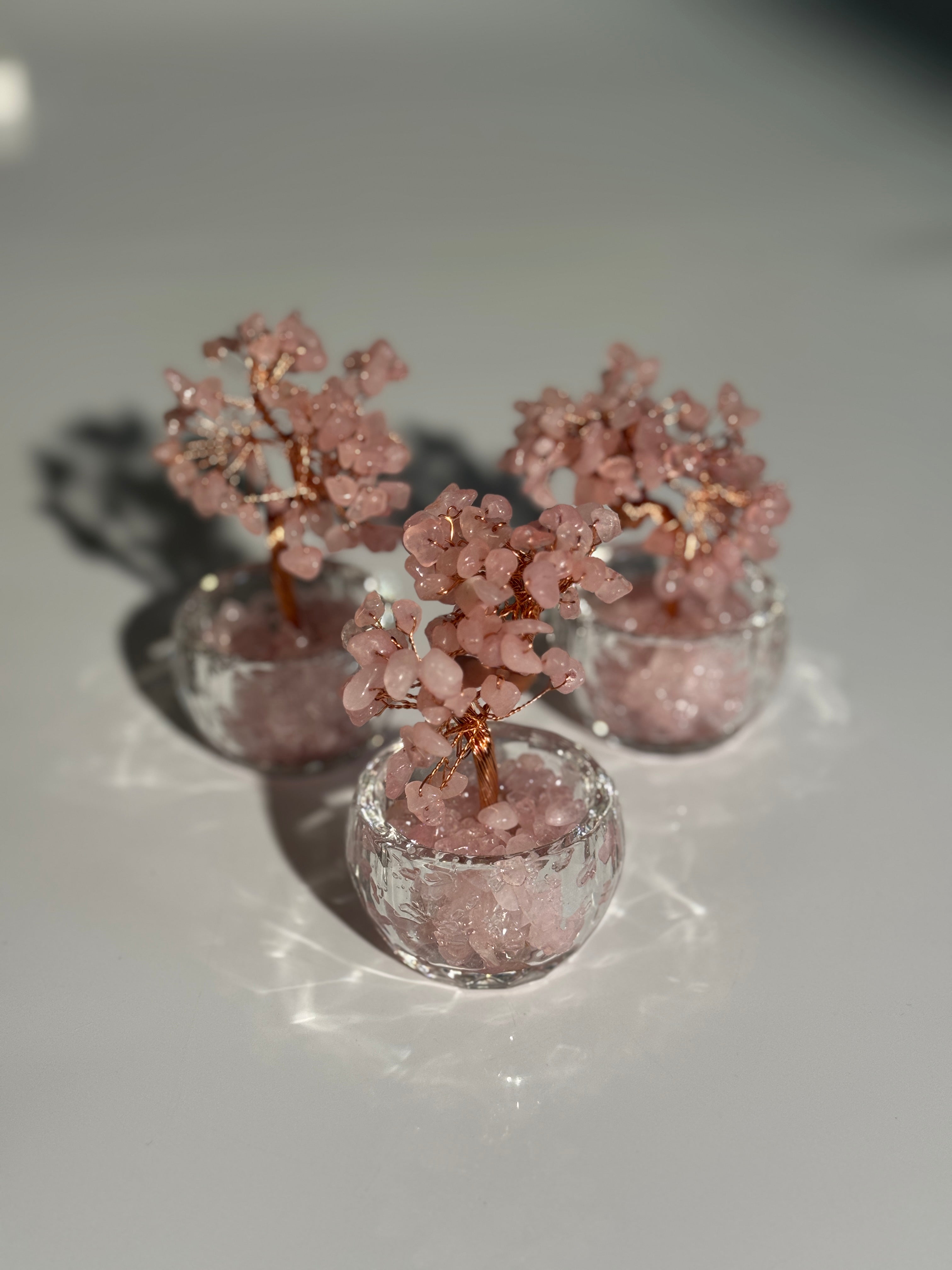 Rosenquarz Baum