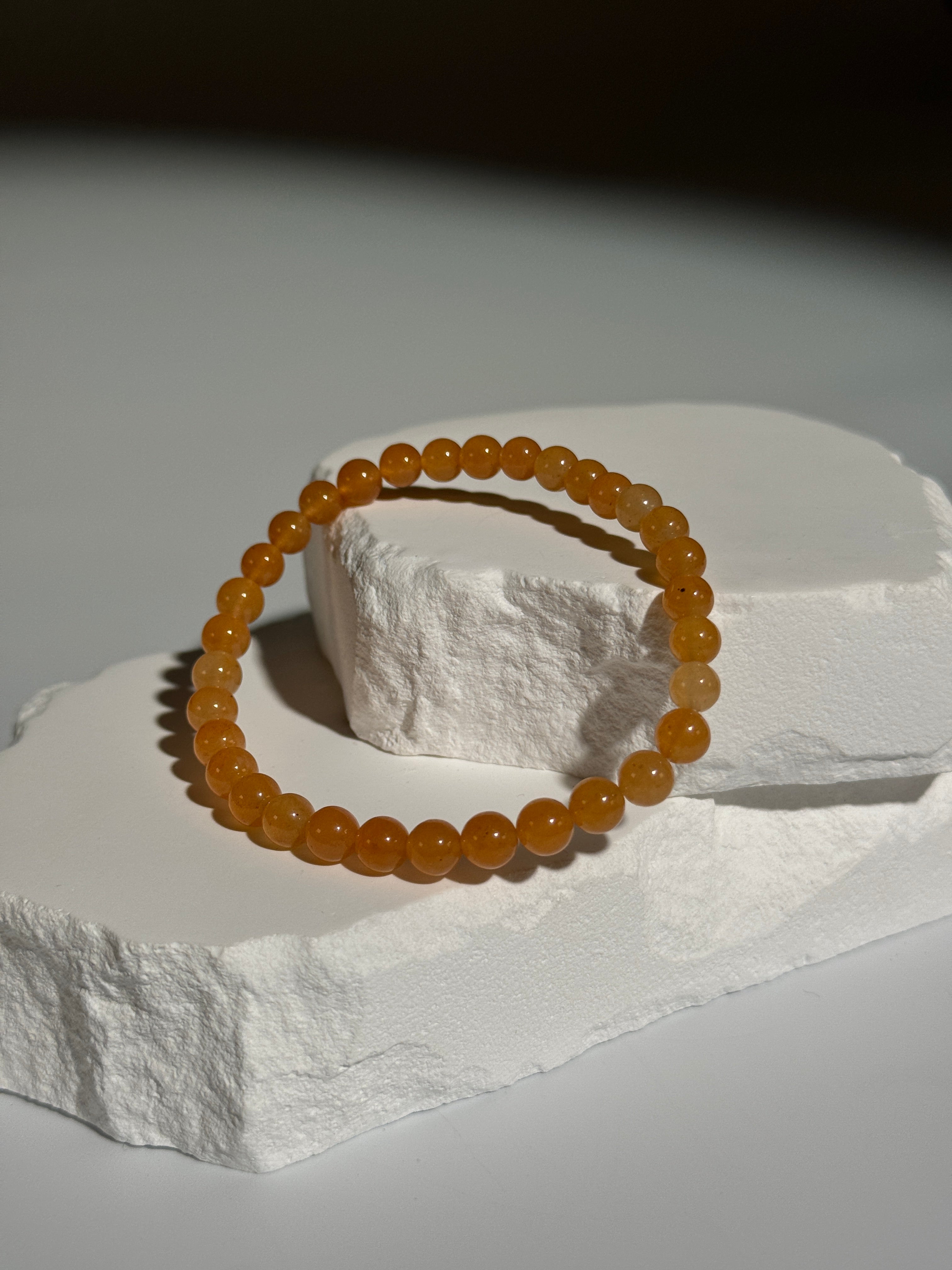 Aventurin Orange Kugelarmband