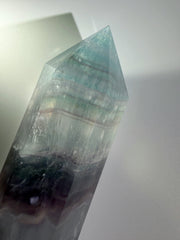 Lavendel Fluorit Turm | XL