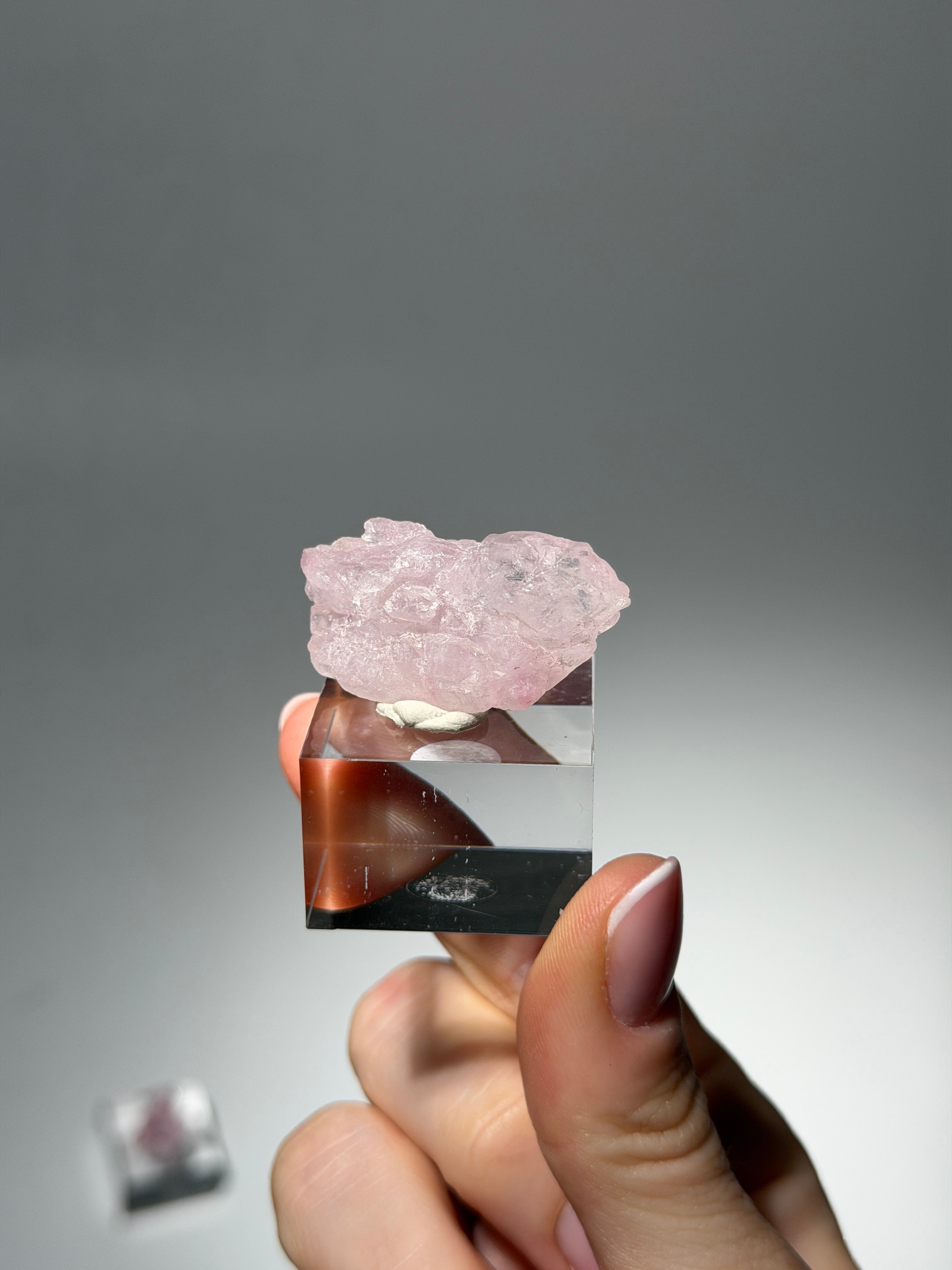 Kristallisierter Rosenquarz Specimen | Rare