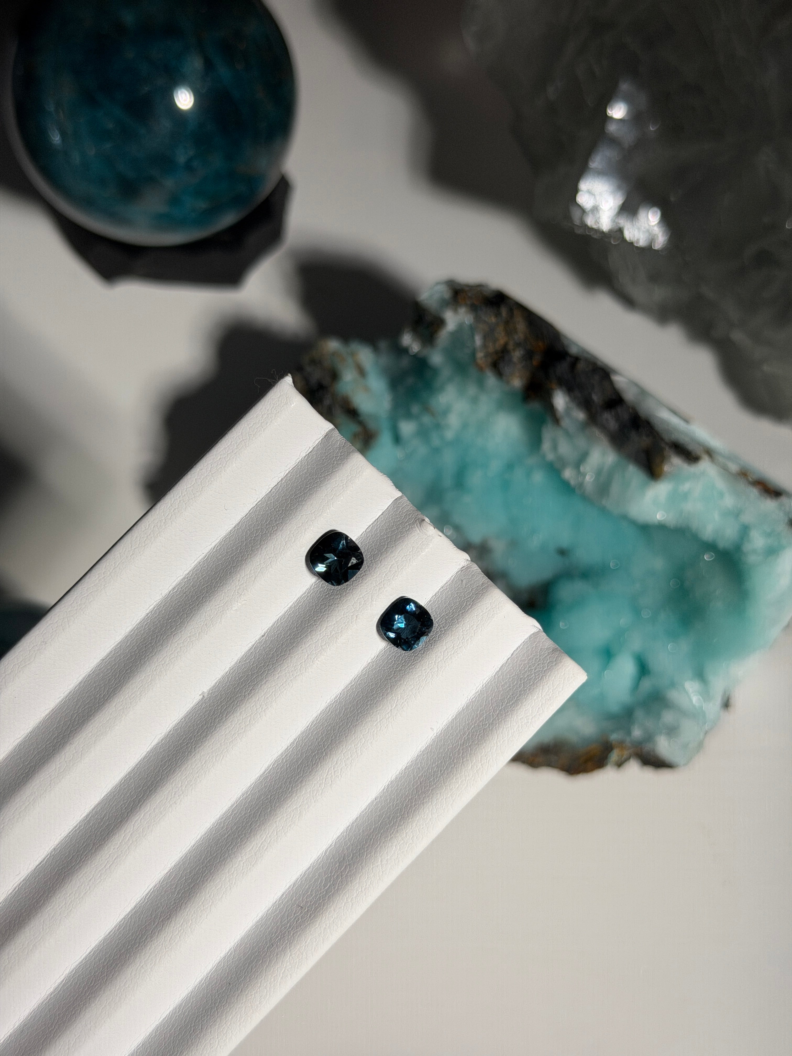 Blauer Topas | Paar | 2,31ct