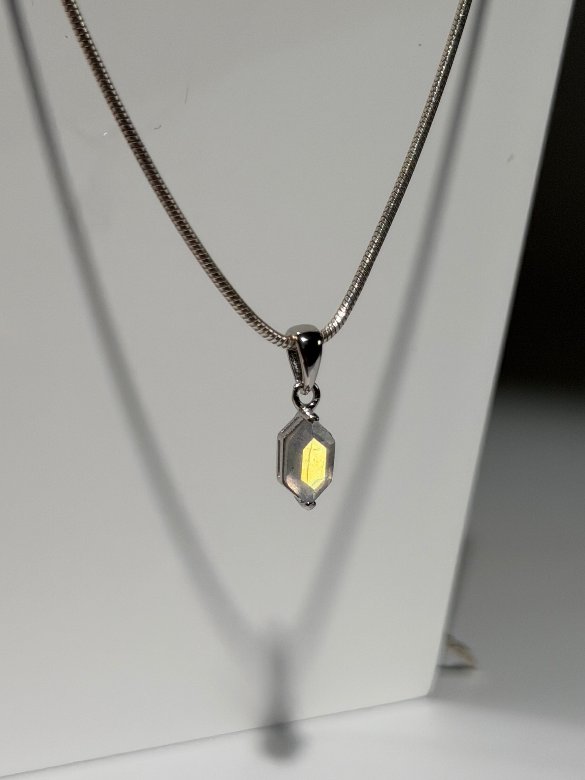Labradorit Anhänger | 925 Sterling Silber