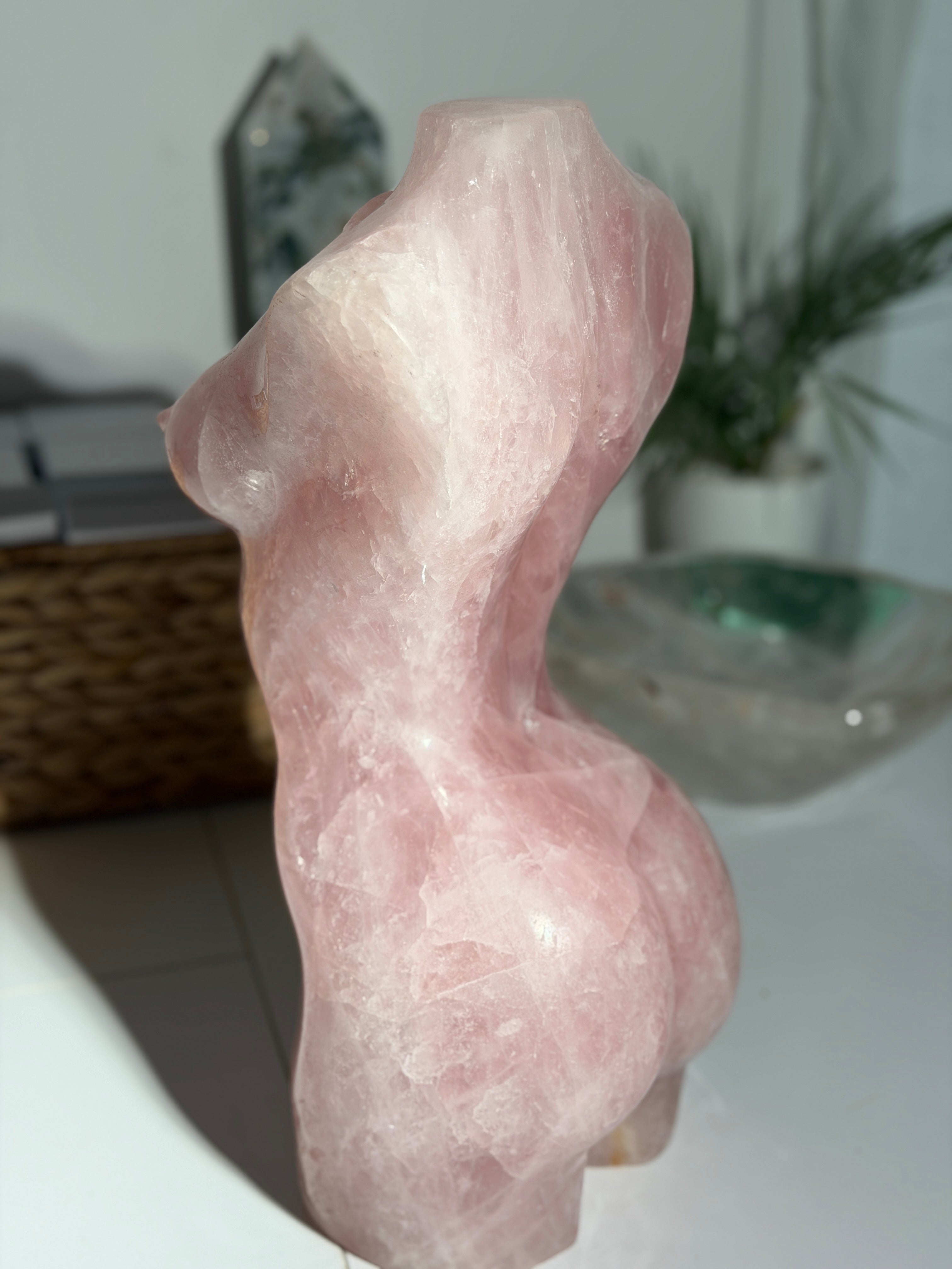 Rosenquarz Körper | XL | 14,5kg
