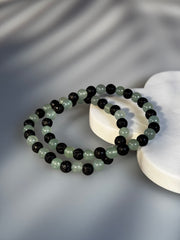 Aventurin & Lava Kugelarmband