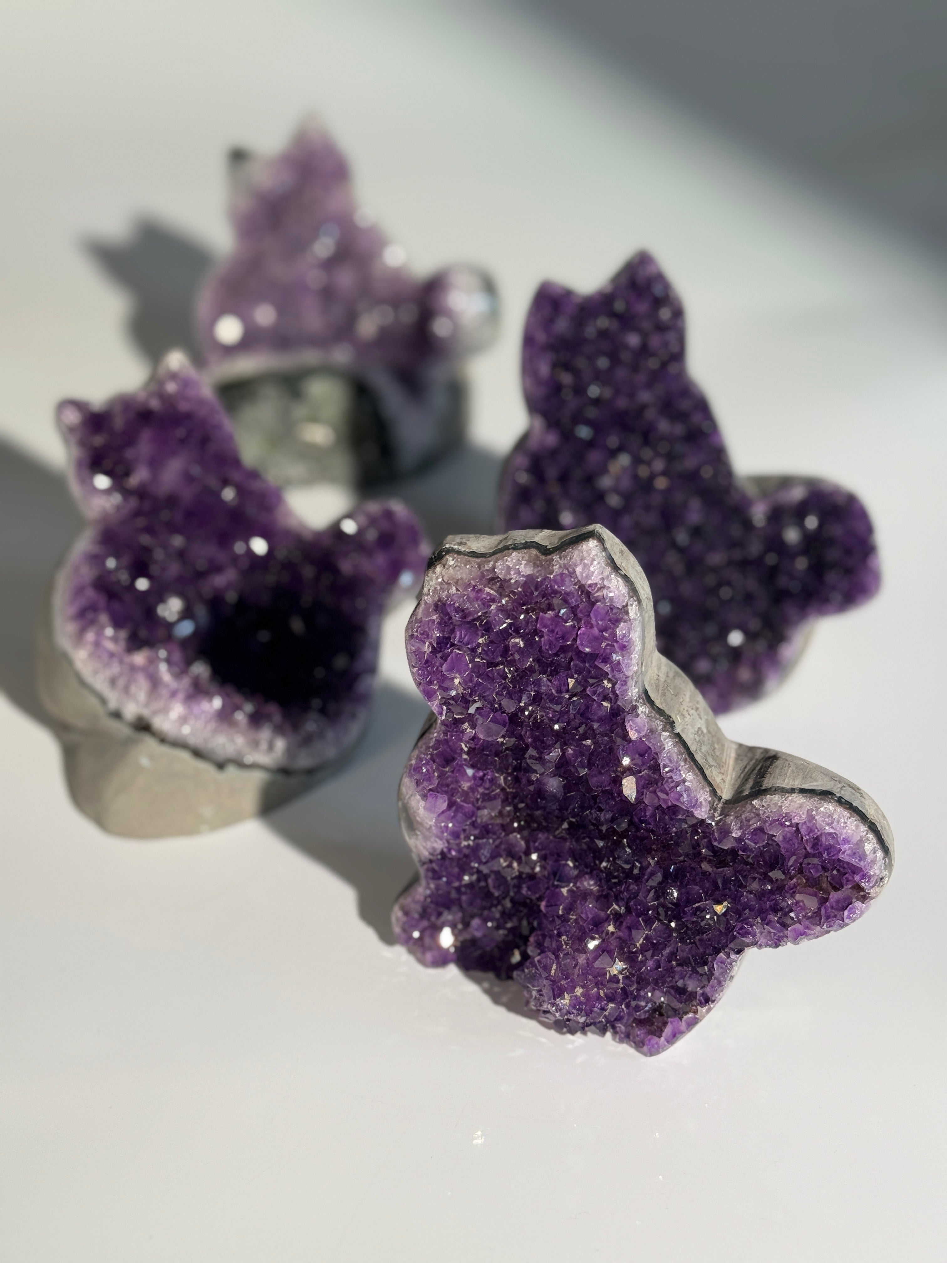 Amethyst Katze XL