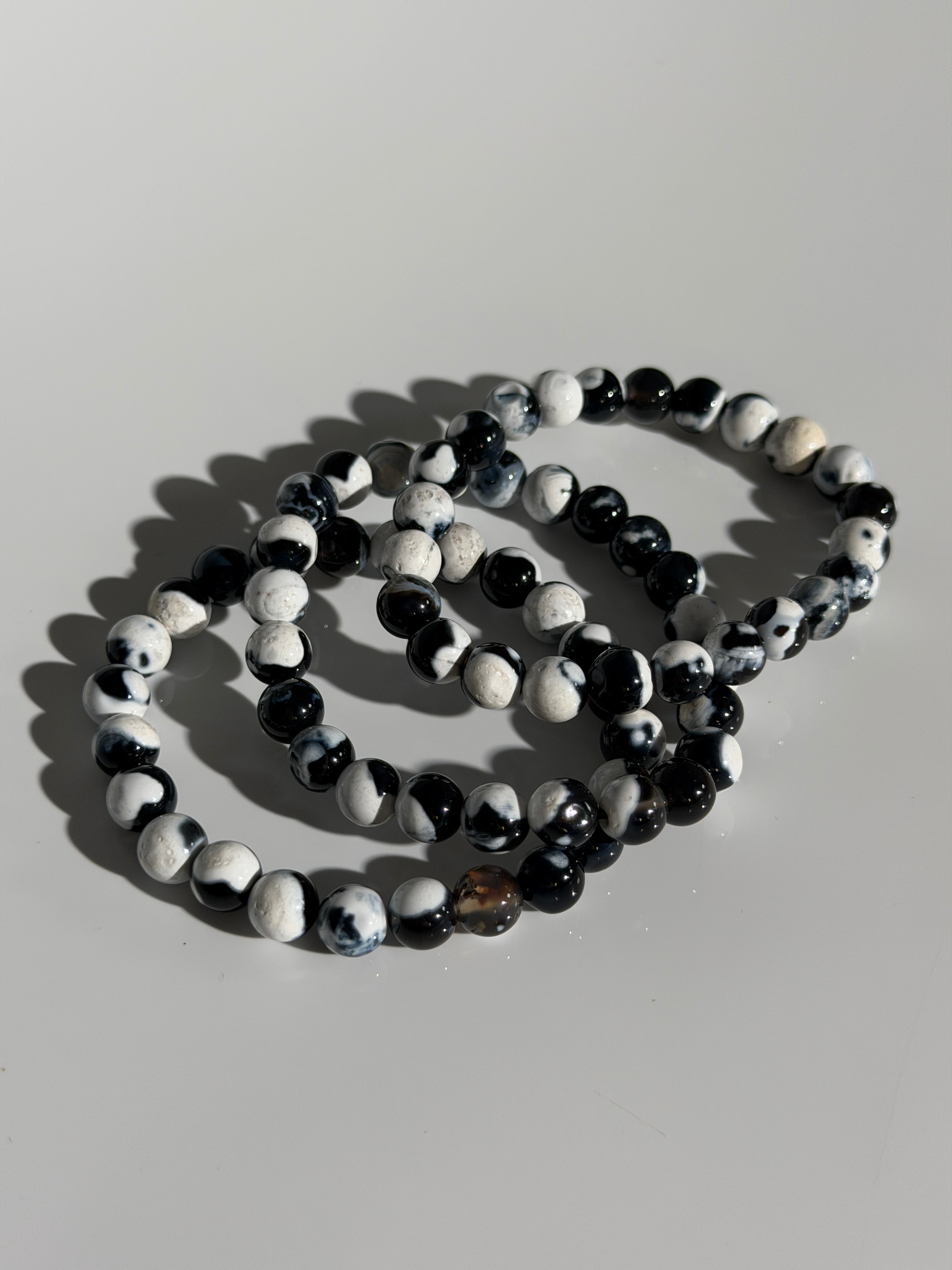 Orca Achat Kugelarmband