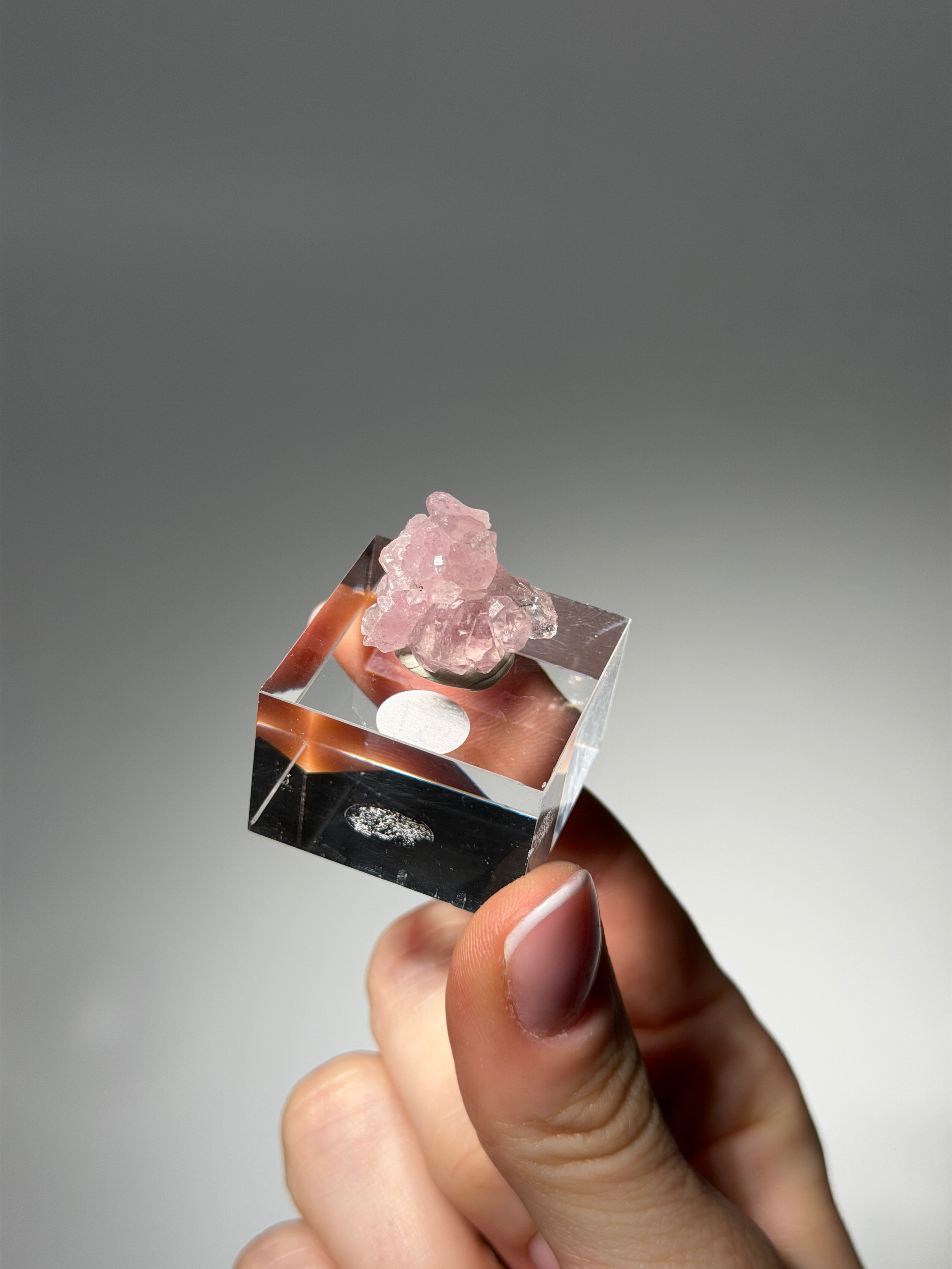Kristallisierter Rosenquarz Specimen | Rare