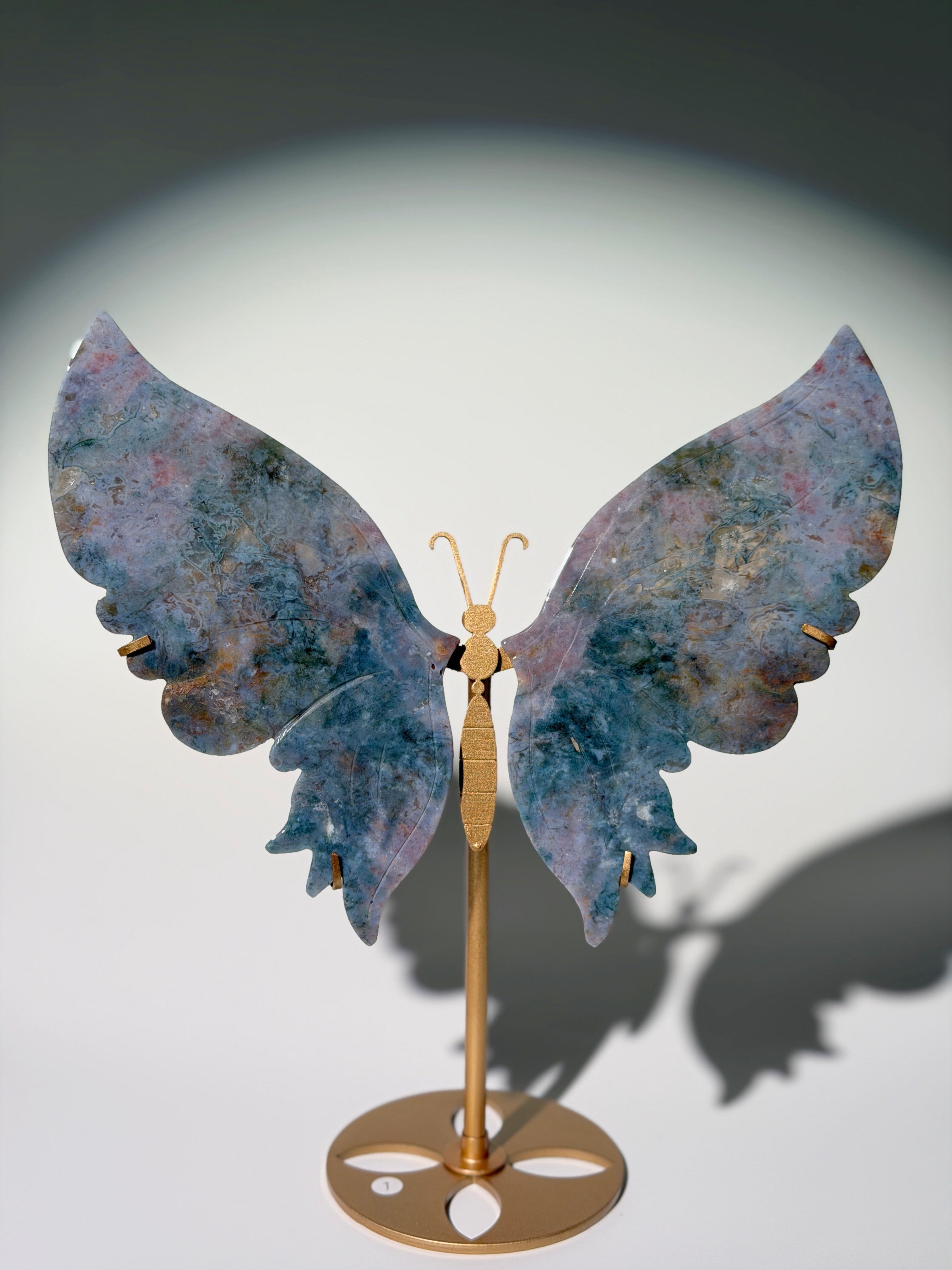 Pink Moosachat Schmetterling | Rare