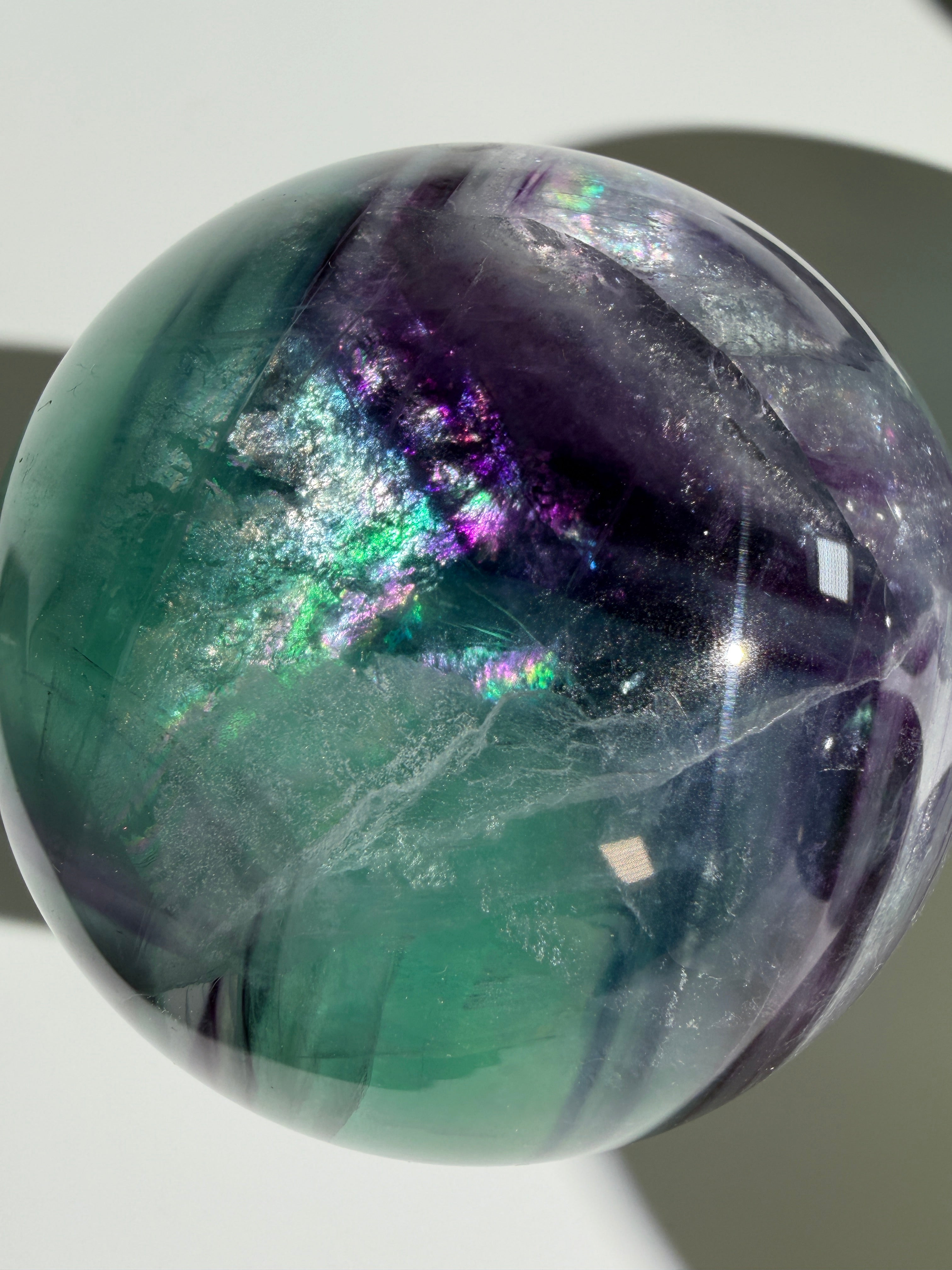 Aurora Fluorit Kugel | High Quality