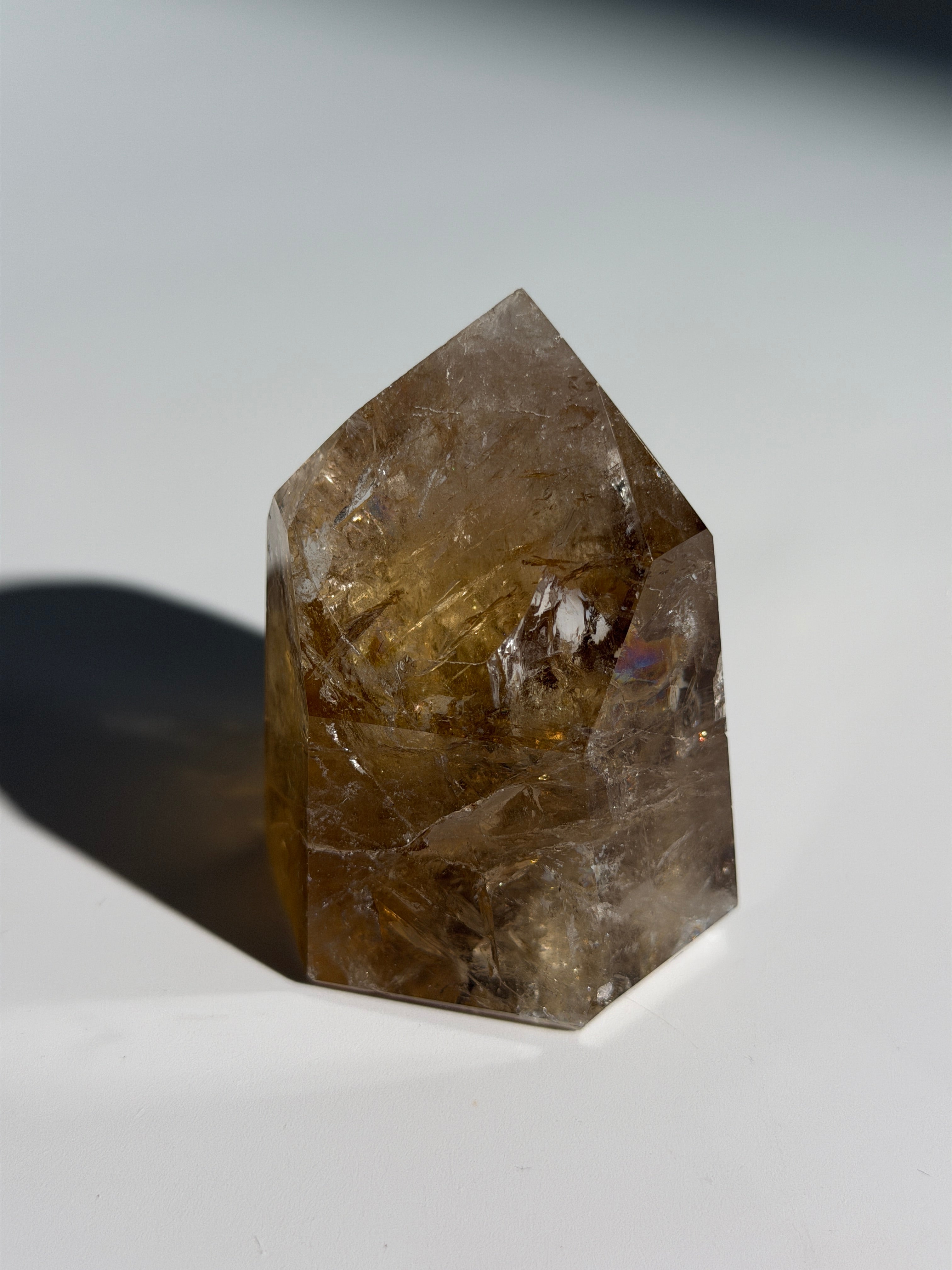 Natur Citrin Turm | High Quality | Unikate