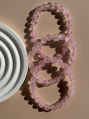 Rosenquarz Kugelarmband