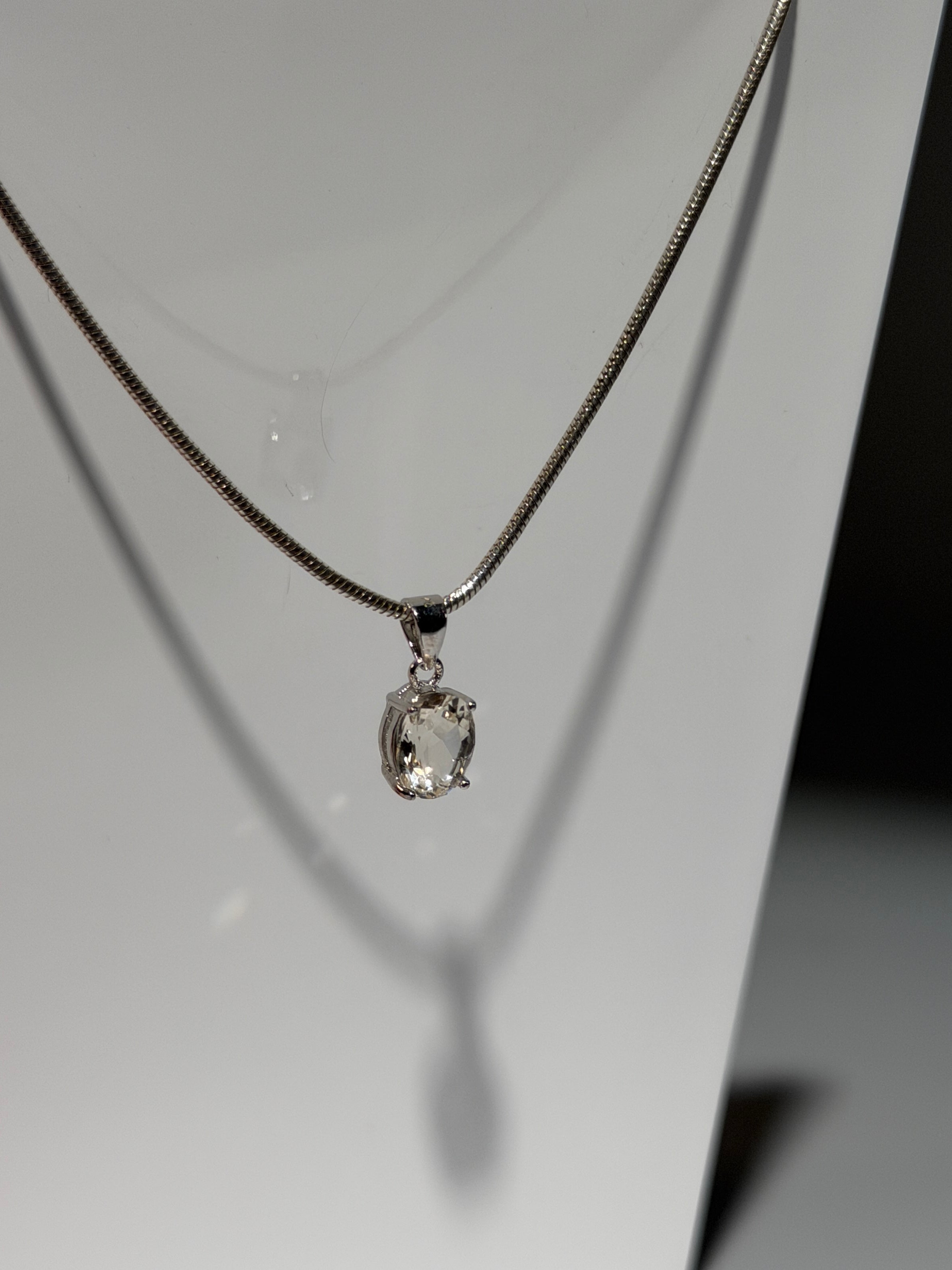 Skapolith Anhänger | 925 Sterling Silber