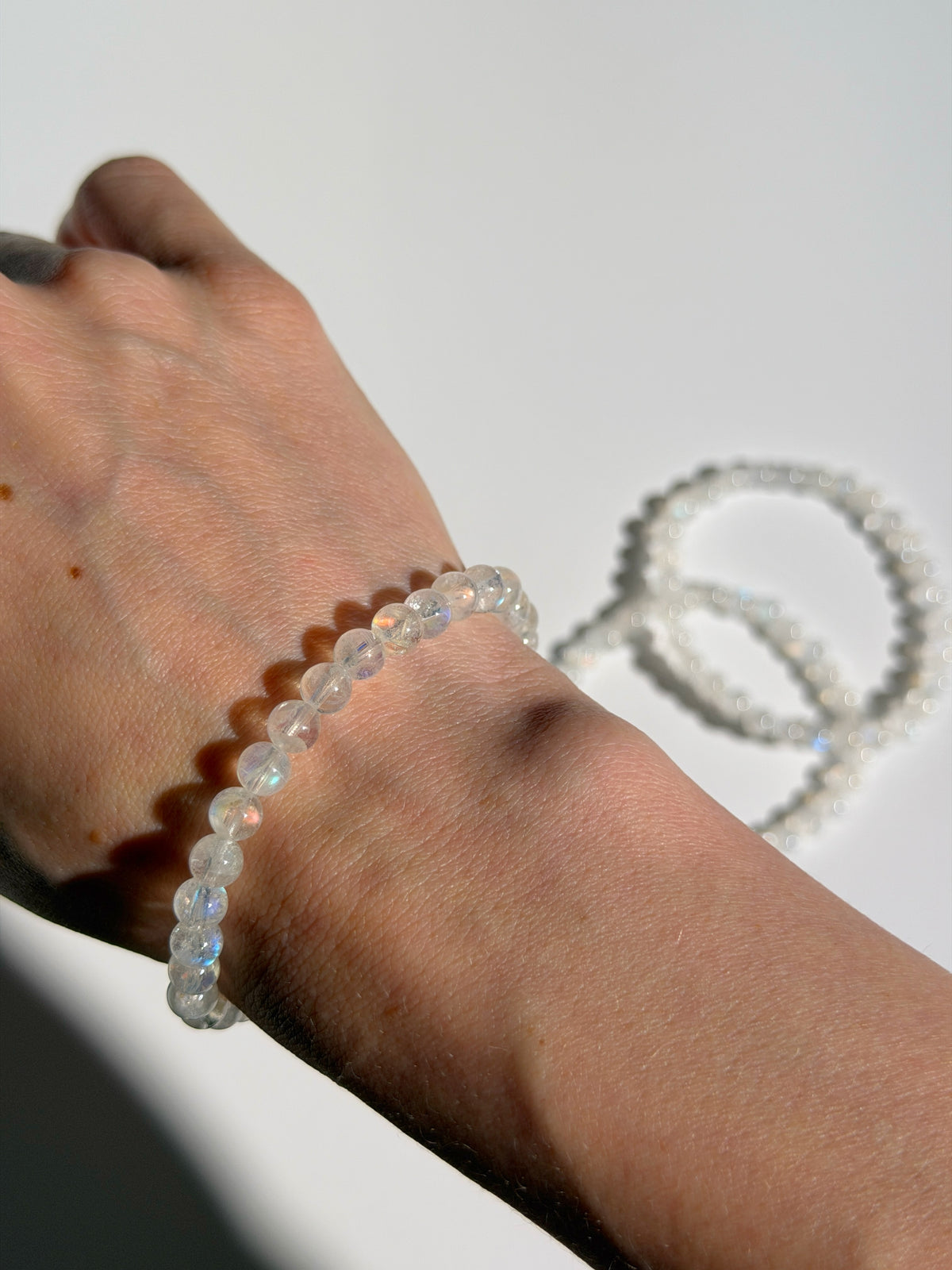 Madagaskar Mondstein Armband