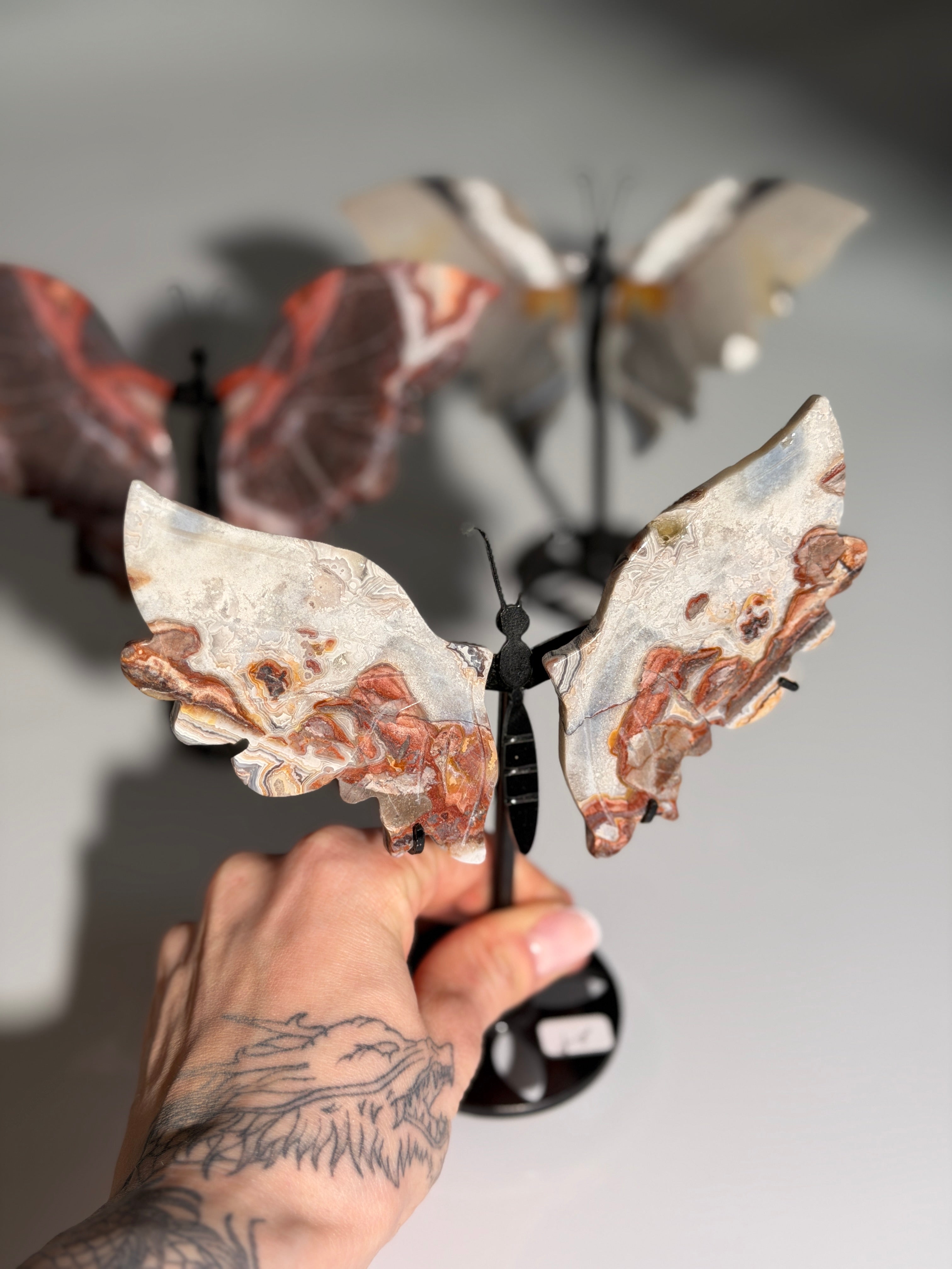 Mexikanischer Achat Schmetterling