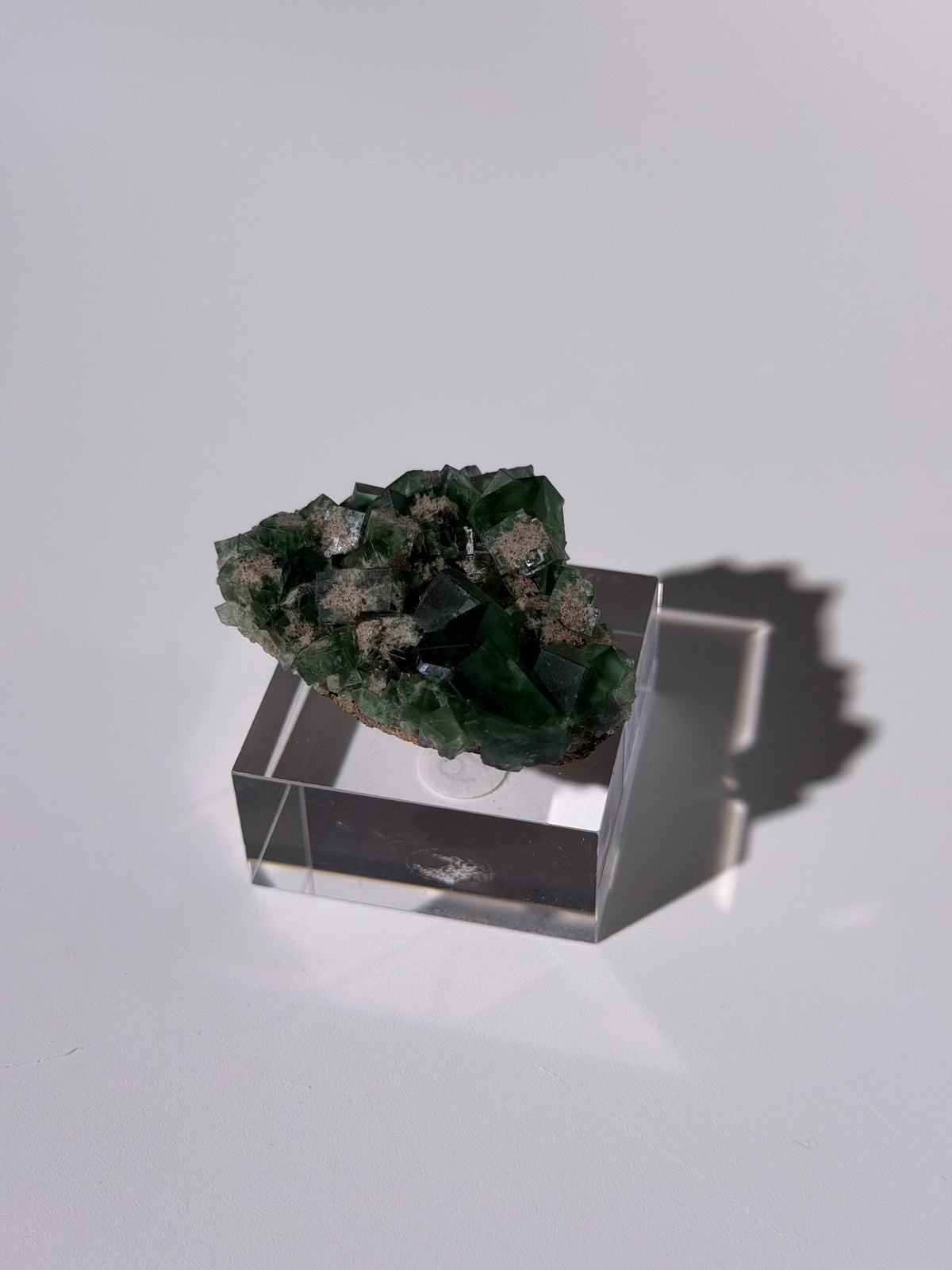 Farbwechsel Fluorit Cluster | Pyjama Pocket