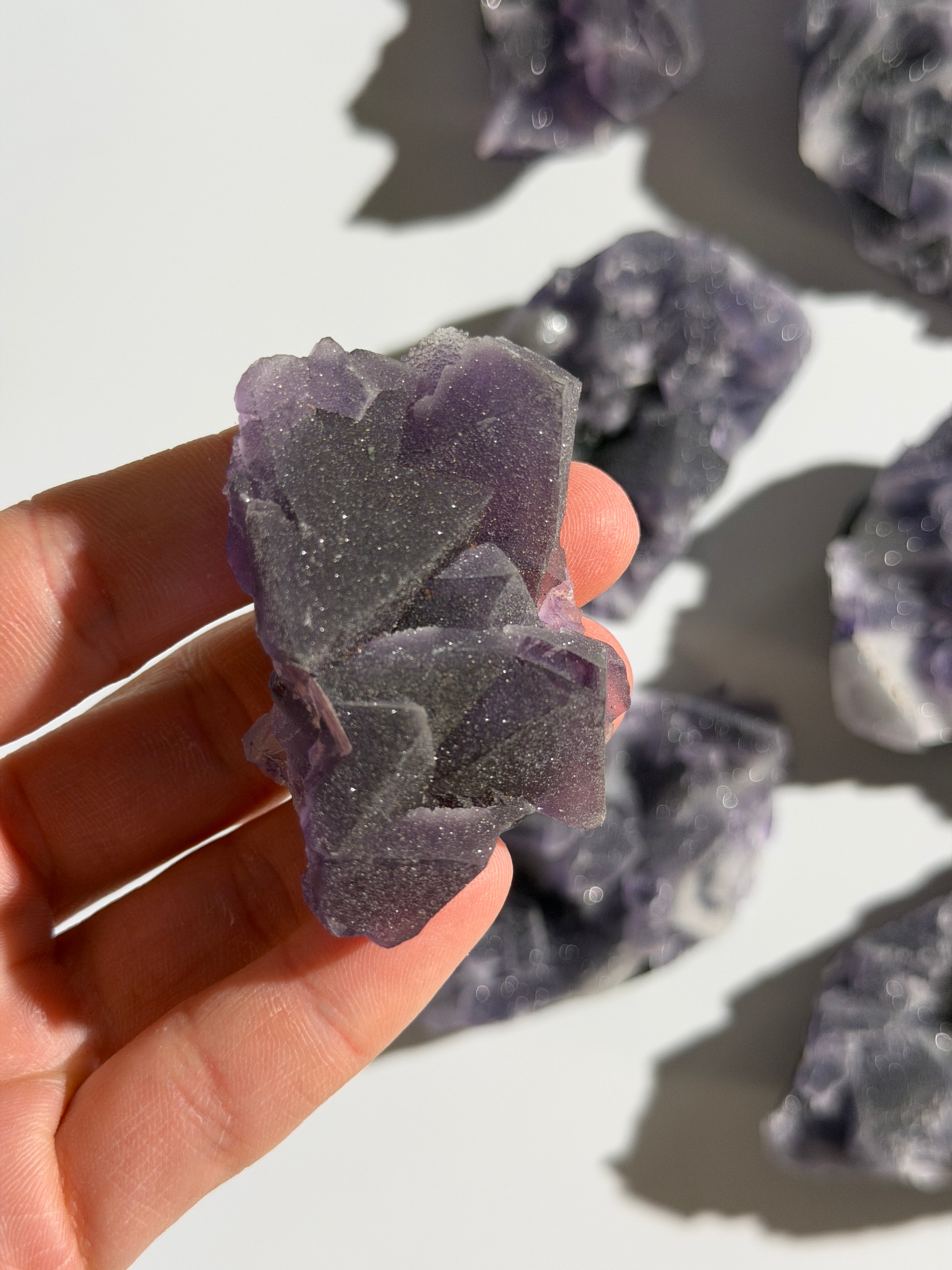 Lila Sugar Fluorit | Rare | High Quality