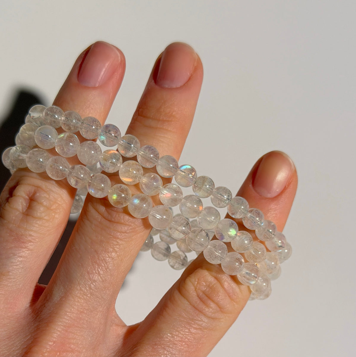Madagaskar Mondstein Armband