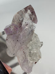 Streep Mine Amethyst | Vitrinenstück Nr.12 / Calcit-Überzug