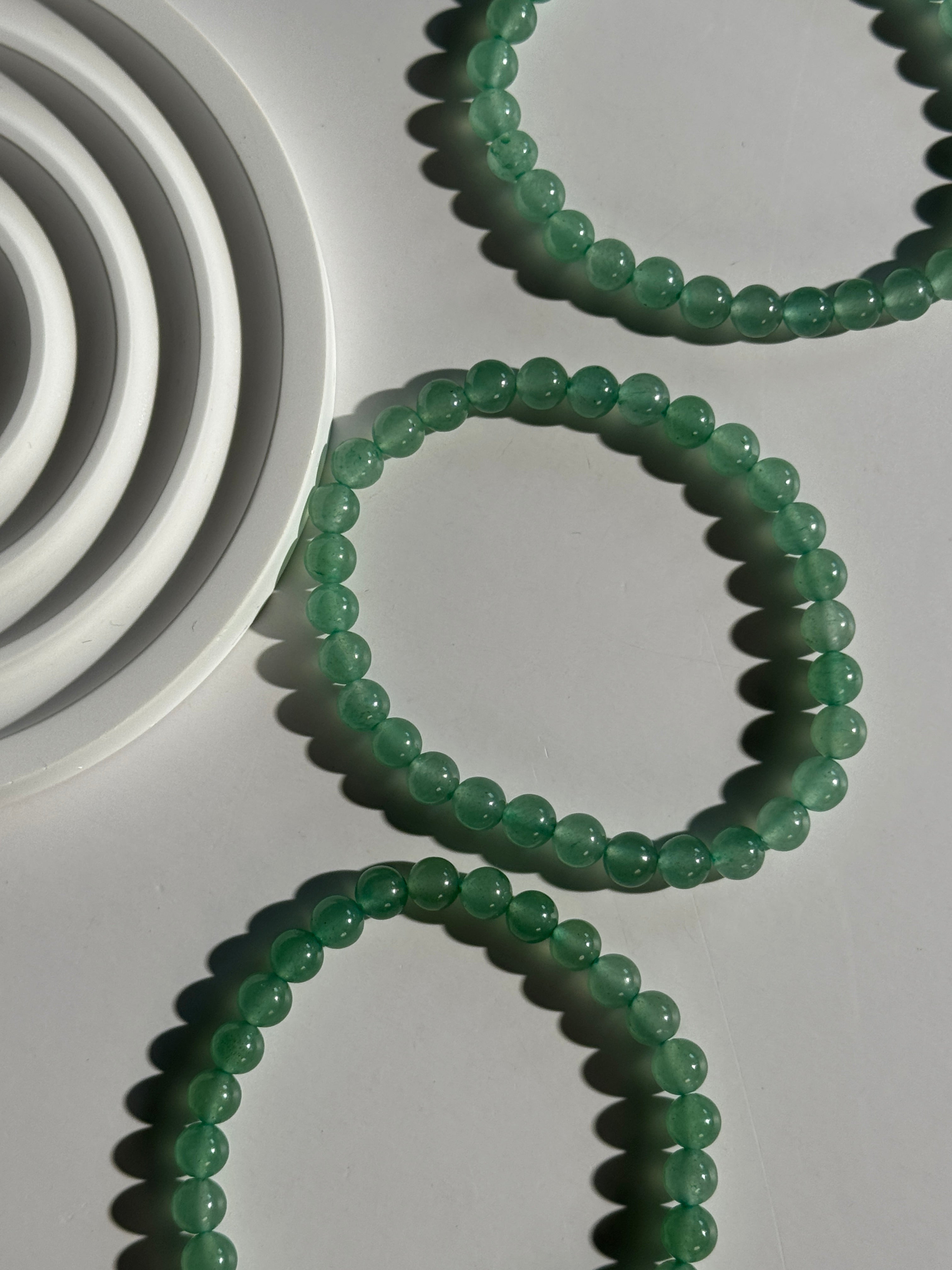 Grüner Aventurin Kugelarmband
